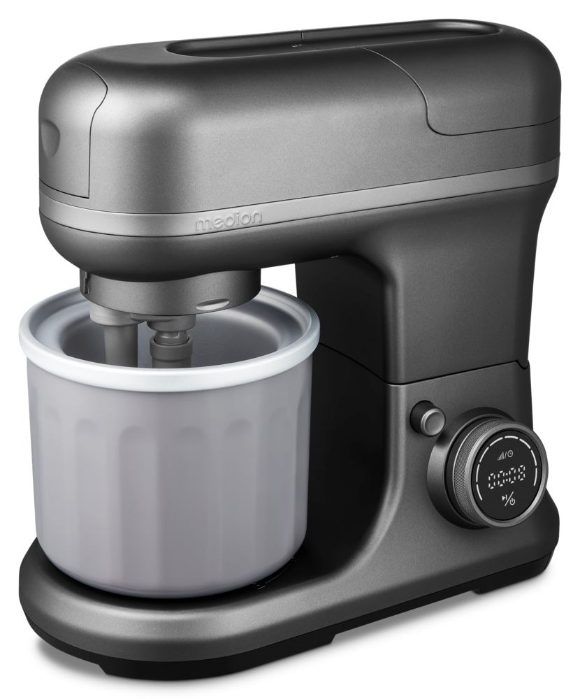Medion® Küchenmaschine »MD 18442 8 Geschwindigkeitsstufen, titan«, titan
