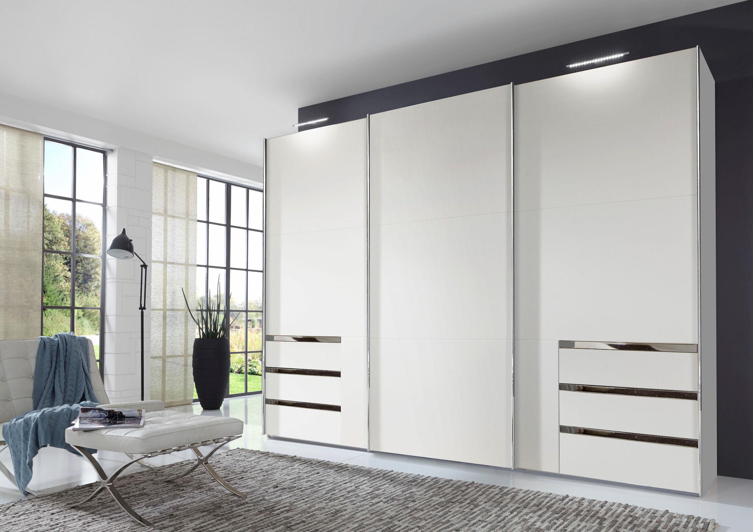 Wimex Kleiderschrank "Level by fresh to go", mit Glas- und Spiegeltüren günstig online kaufen
