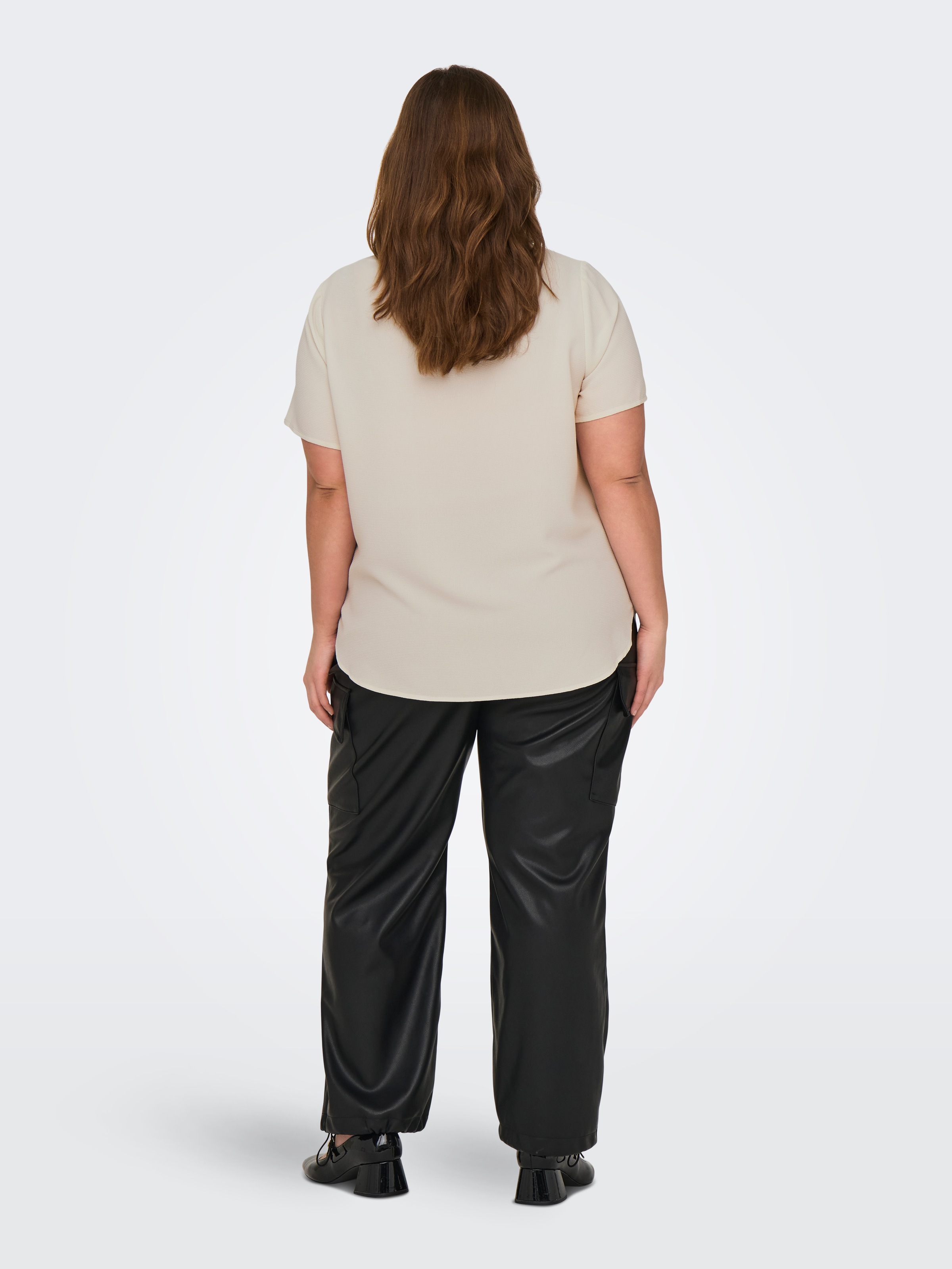 ONLY CARMAKOMA Shirtbluse »CARVICA SS TOP WVN NOOS«
