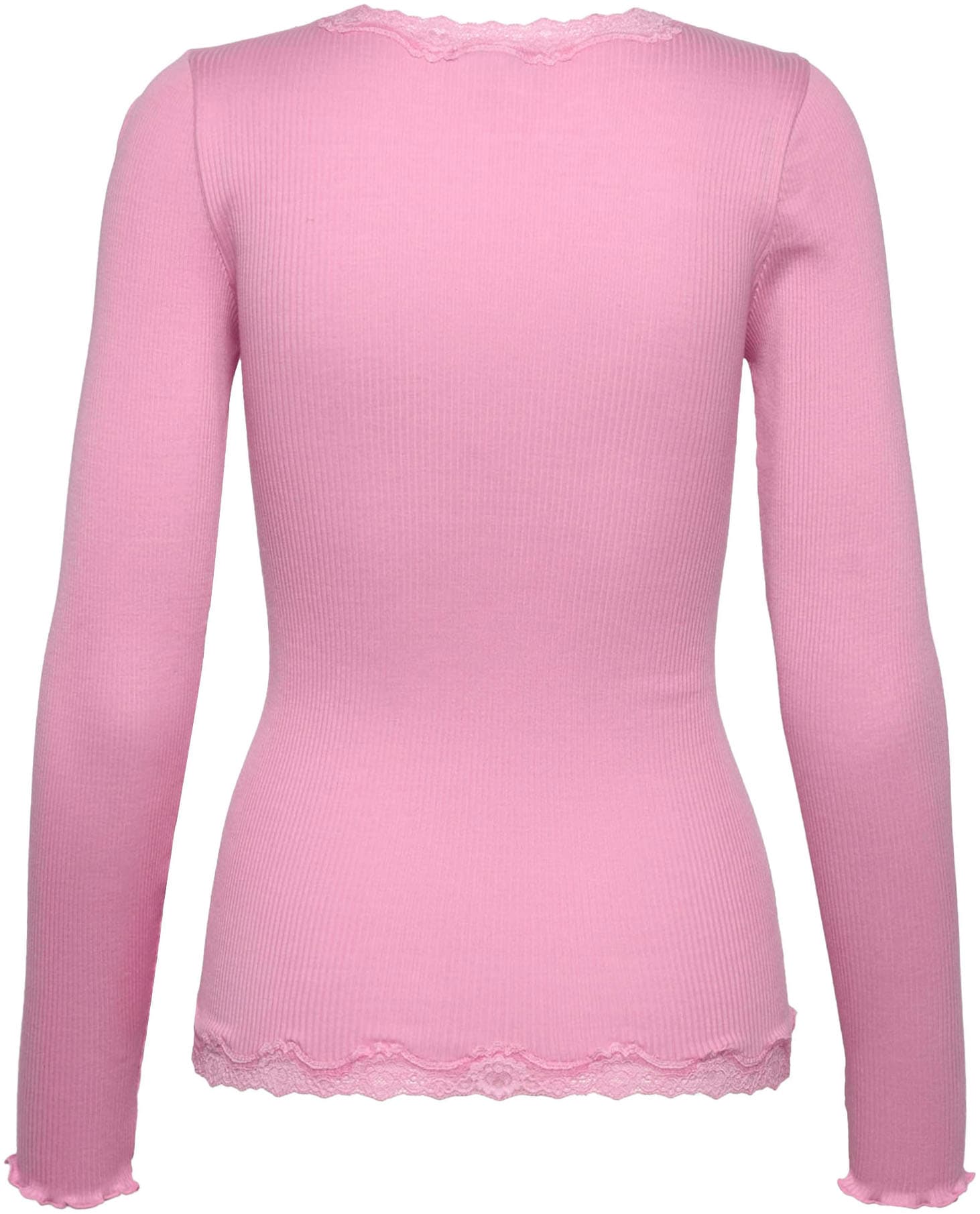 rosemunde Strickjacke »Babette Silk Cardigan«, wunderschöner Vintage-Spitzenbesatz, wertige Perlmuttknopfleiste
