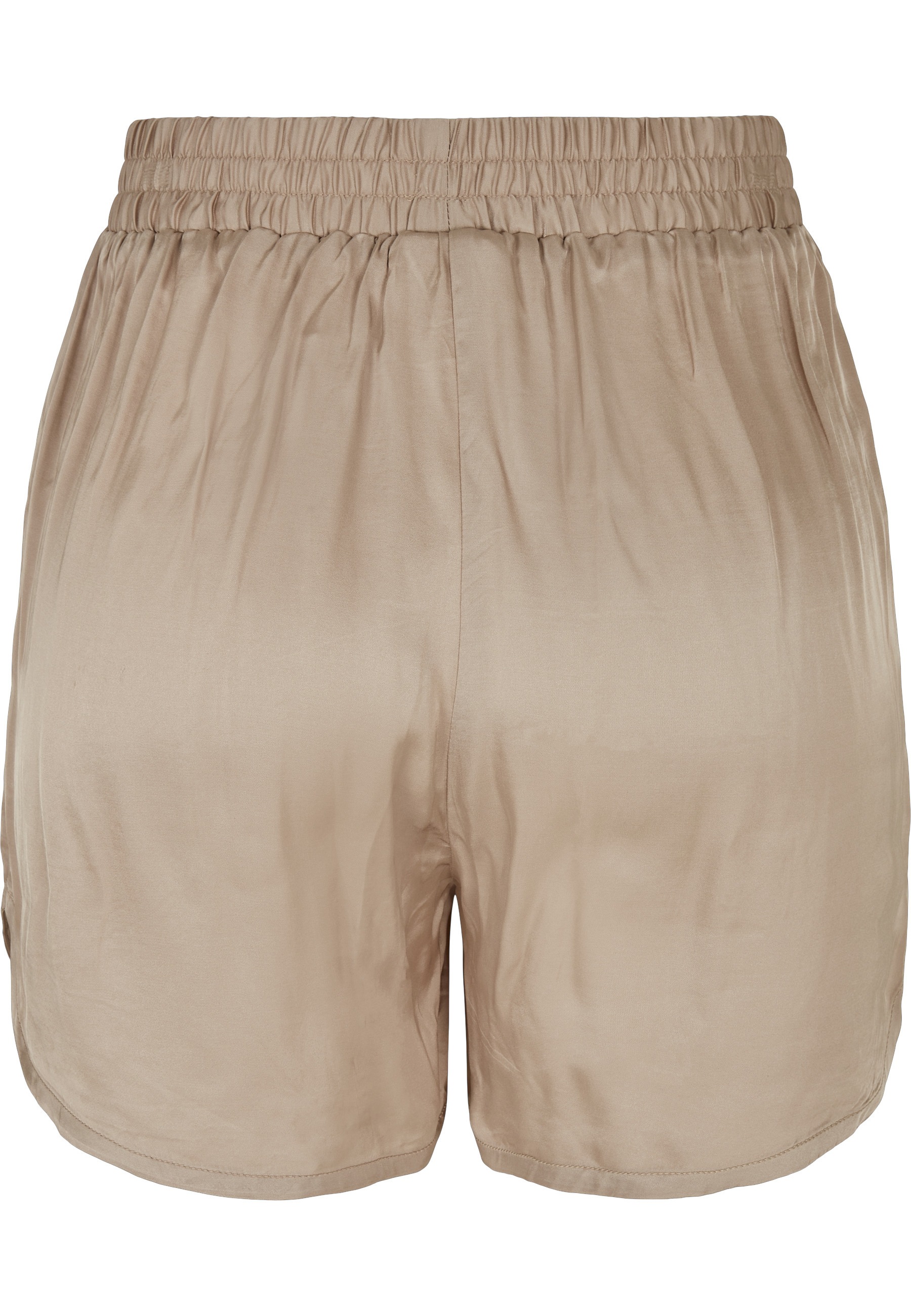 URBAN CLASSICS Shorts »Urban Classics Damen Ladies Viscose Satin Resort Shorts«