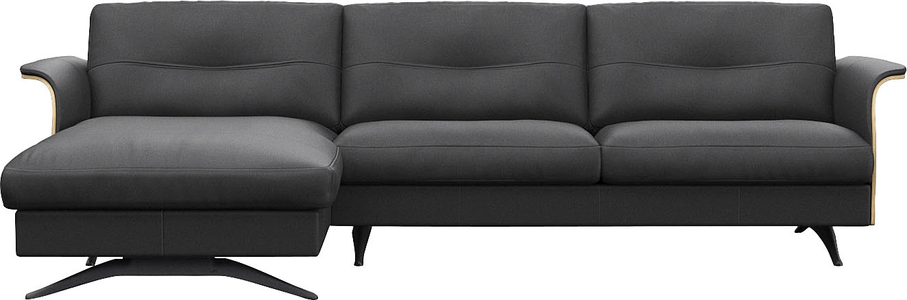FLEXLUX Ecksofa »Glow, super bequem durch hochwertigem Sitzaufbau mit Feder günstig online kaufen