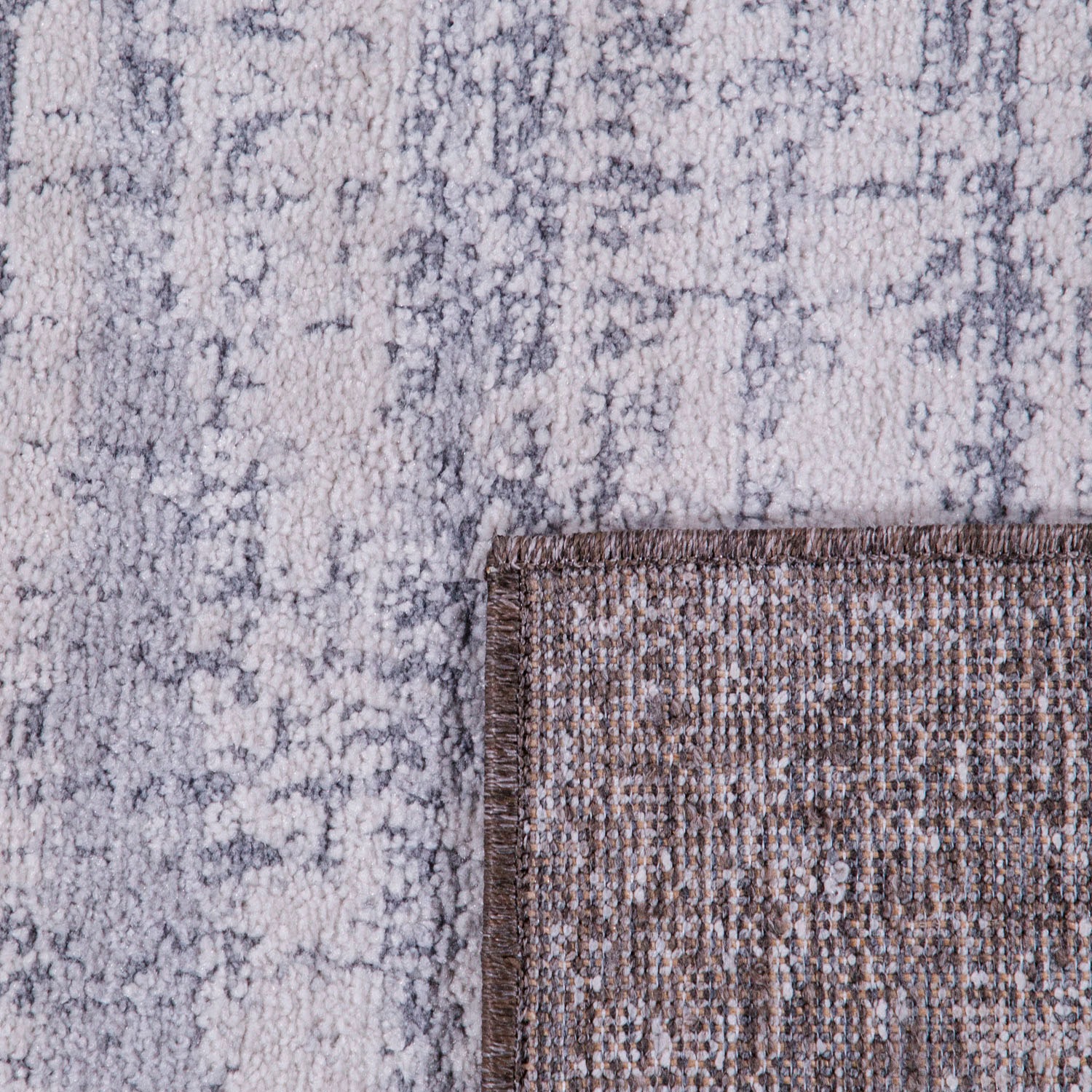 Paco Home Teppich »Catania 842«, rechteckig, 13 mm Höhe, Kurzflor, meliert, modernes Design, mit Bordüre