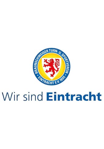 Wandtattoo »Wir sind Eintracht Braunschweig«, (Set, 1 St.)