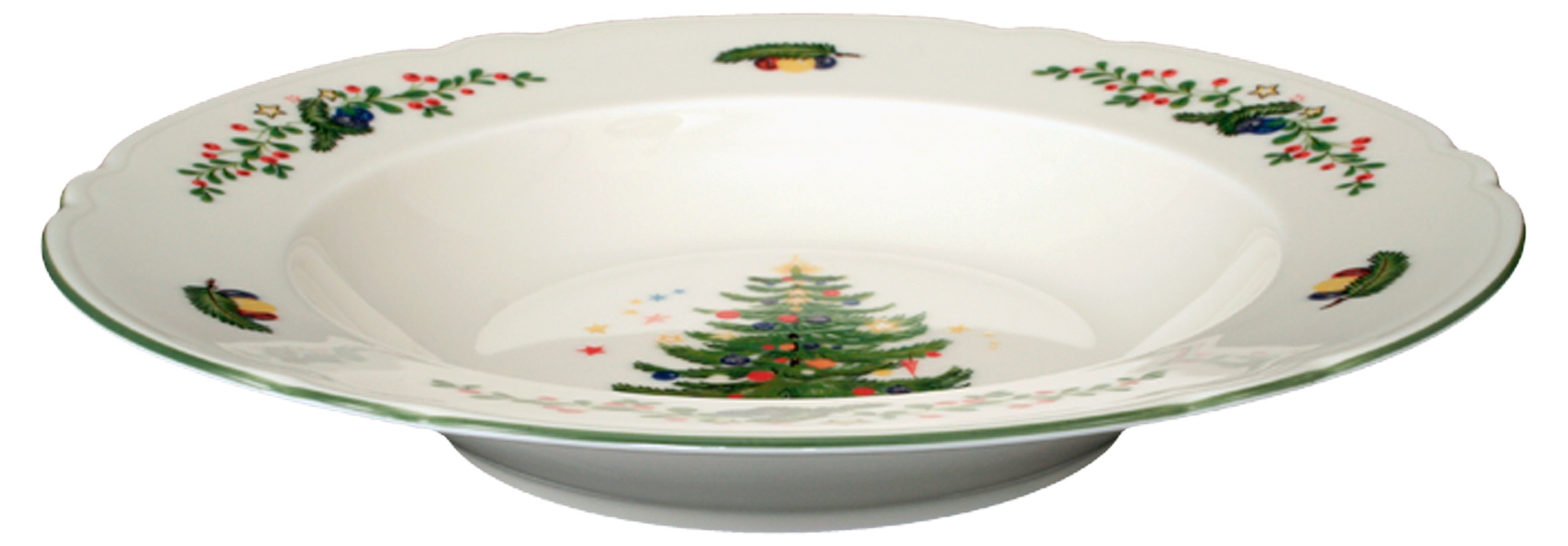 Seltmann Weiden Tafelservice »Teller Set, Geschirr-Set Marie-Luise Weihnachten, Advent«, (Set, 12 tlg.), Teller-Set, Suppenteller Made in Germany, 12 Teile, für 6 Personen