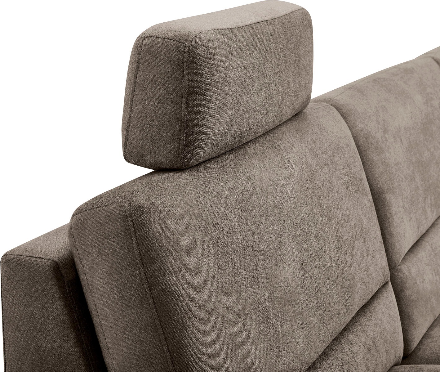 CALIZZA INTERIORS Ecksofa »Onyx L-Form«, Recamiere links oder rechts, wahlweise mit Bettfunktion, Breite 270 cm