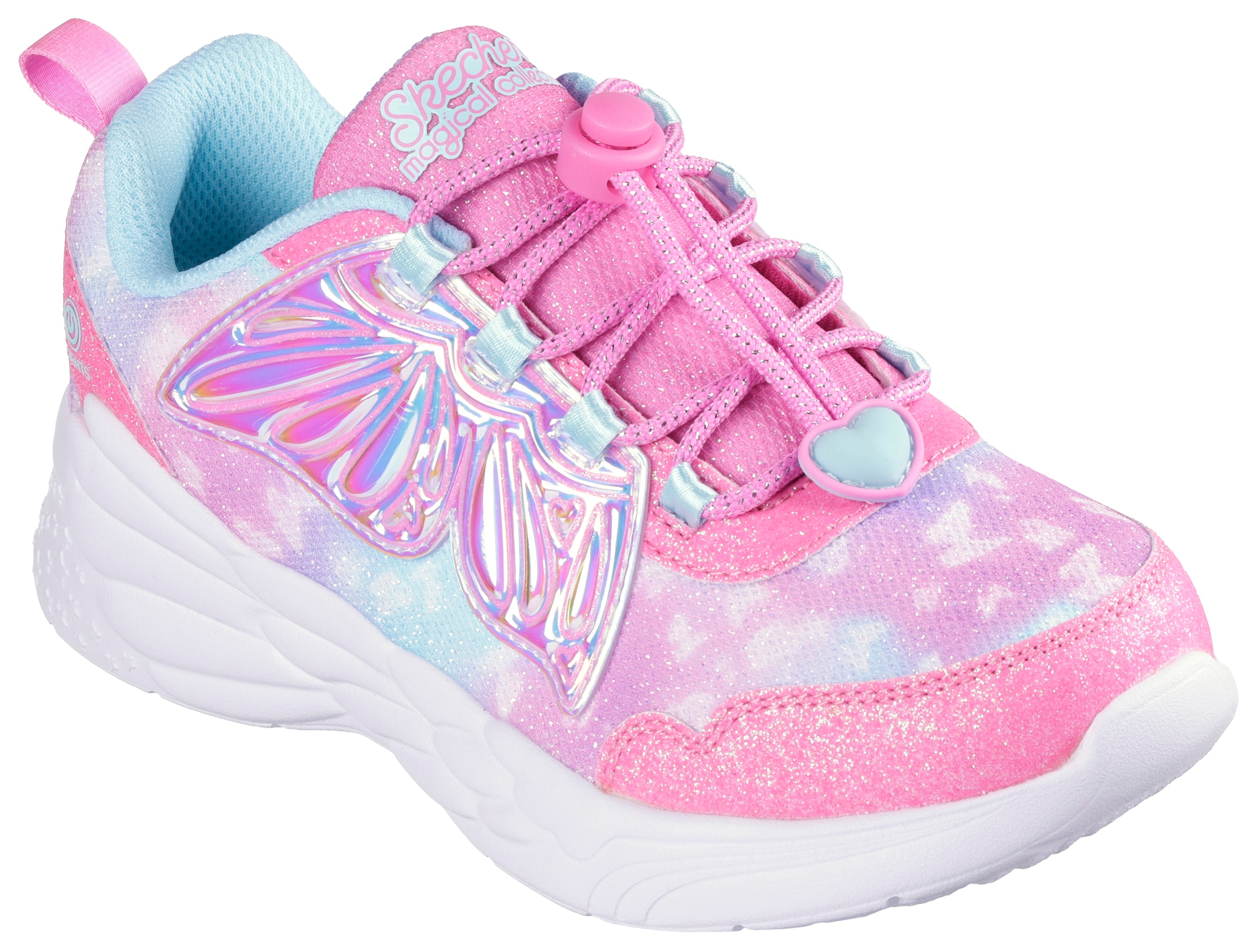 Skechers Kids Sneaker »DREAM RACER«, Schlupfschuh, Slip-On Sneaker mit buntem Motiv