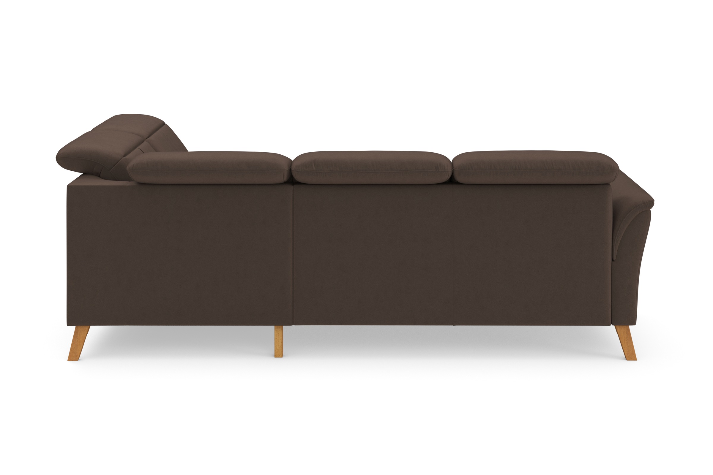 sit&more Ecksofa »Romero L-Form«, wahlweise mit oder ohne TV-Funktion, Bettfunktion, Bettkasten