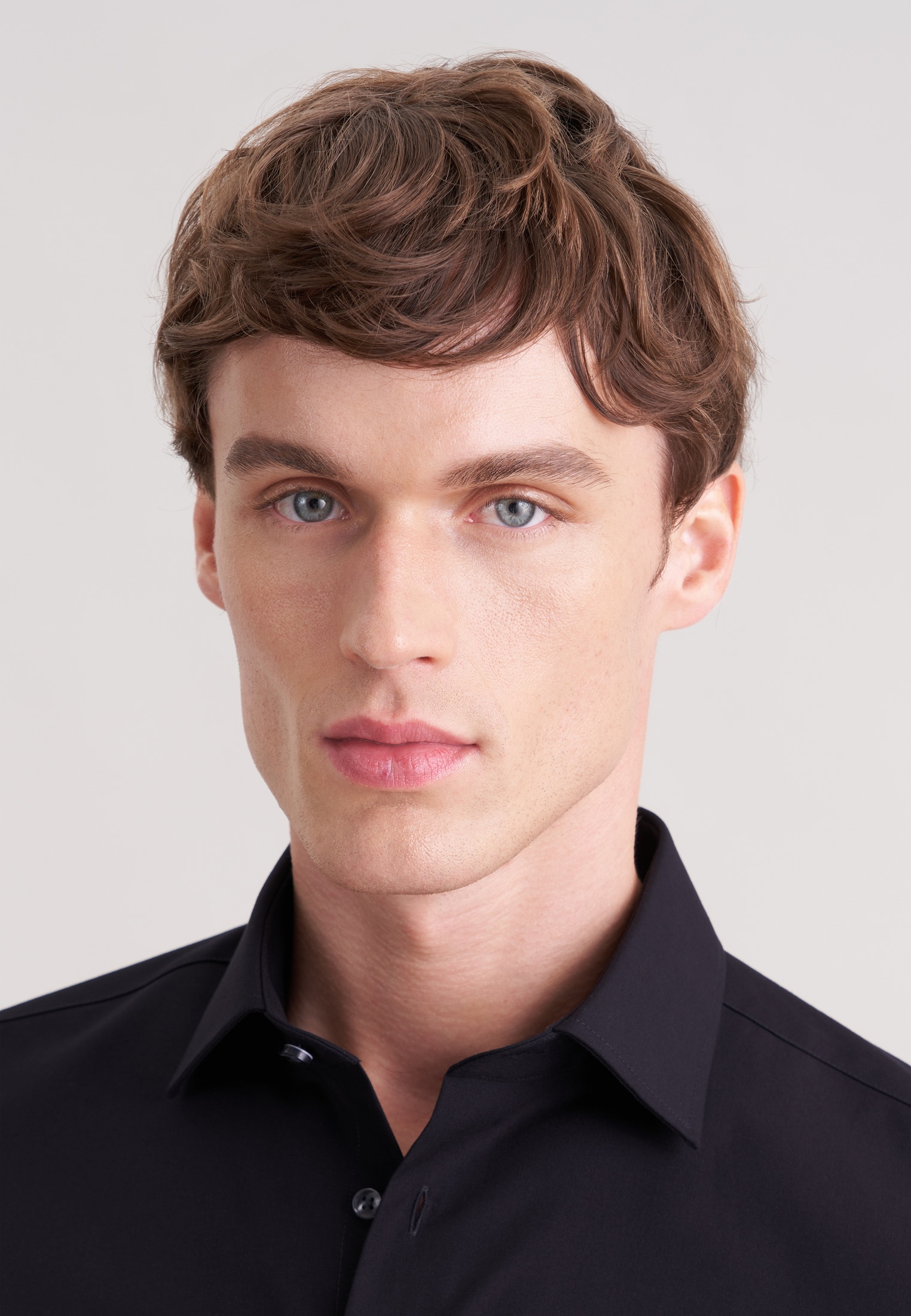 seidensticker Businesshemd »Schwarze Rose« Slim 1/1 Kentkragen Uni