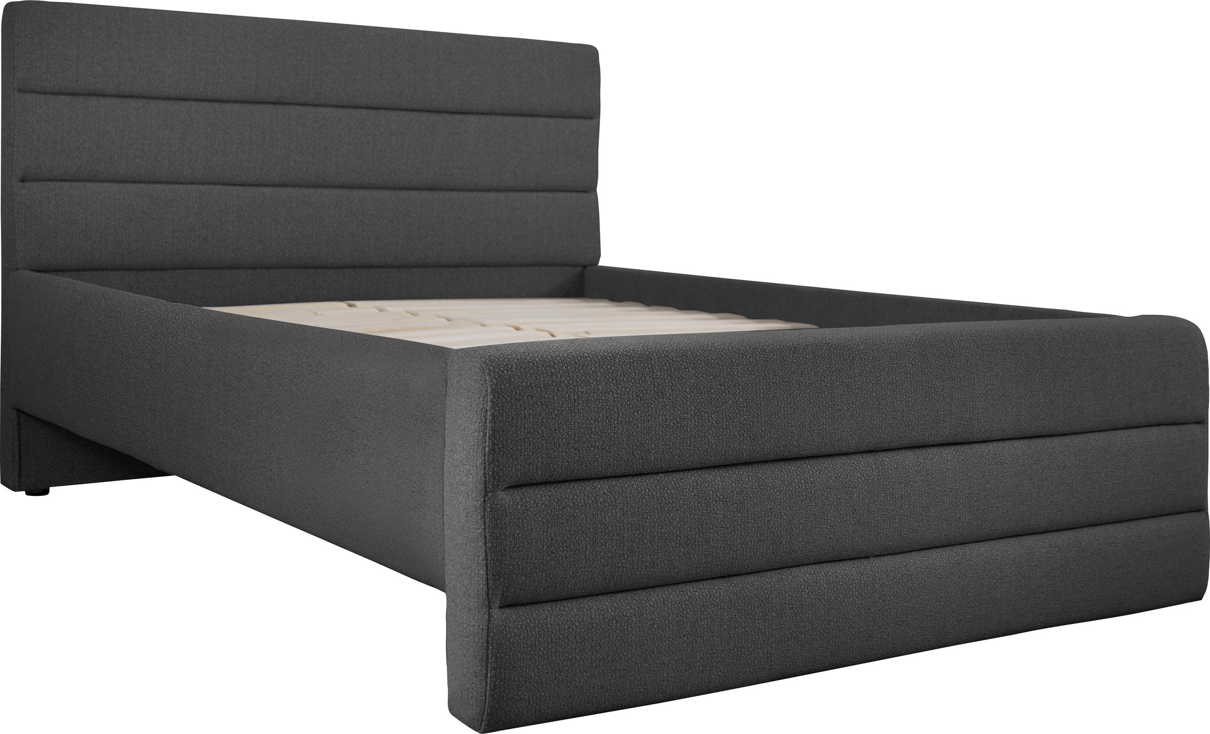 OTTO products Polsterbett "Merrit" Quernaht im Kopf- und Fußteil, in 5 Brei günstig online kaufen