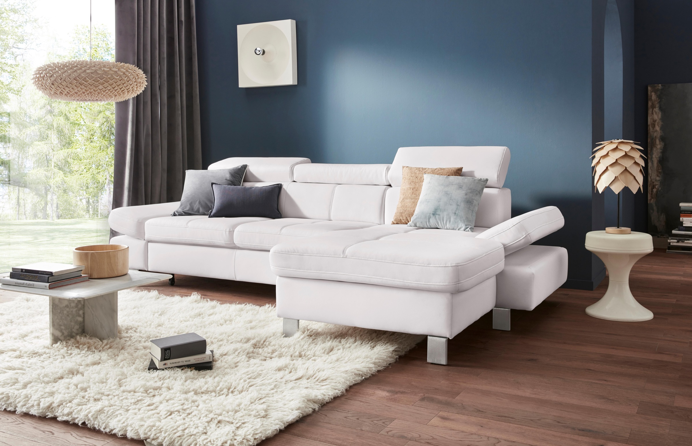exxpo - sofa fashion Ecksofa »Fiji, hochwertige Detailverarbeitung im Sitz günstig online kaufen