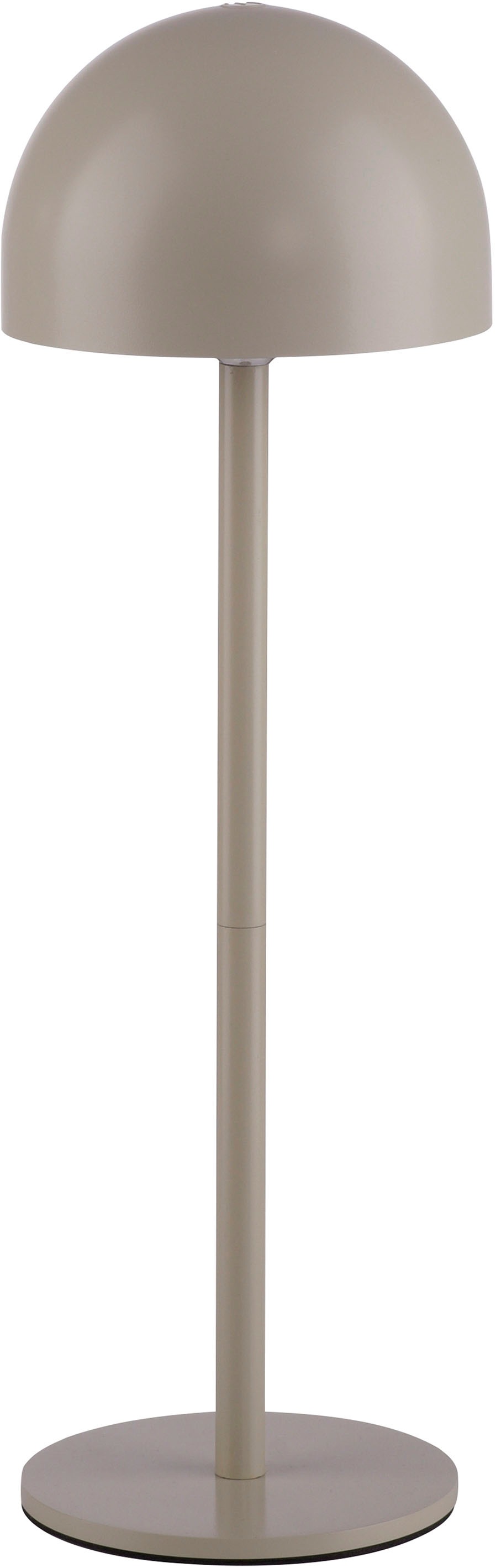 my home Tischleuchte »Akku Tischleuchte Hesper Indoor Outdoor, magnetischer Flaschenaufsatz«, 1 flammig, Leuchtmittel LED-Board | LED fest integriert, Pilzlampe Flaschenaufsatz, Regulierung der Lichtstärke, Pilz, Lampe