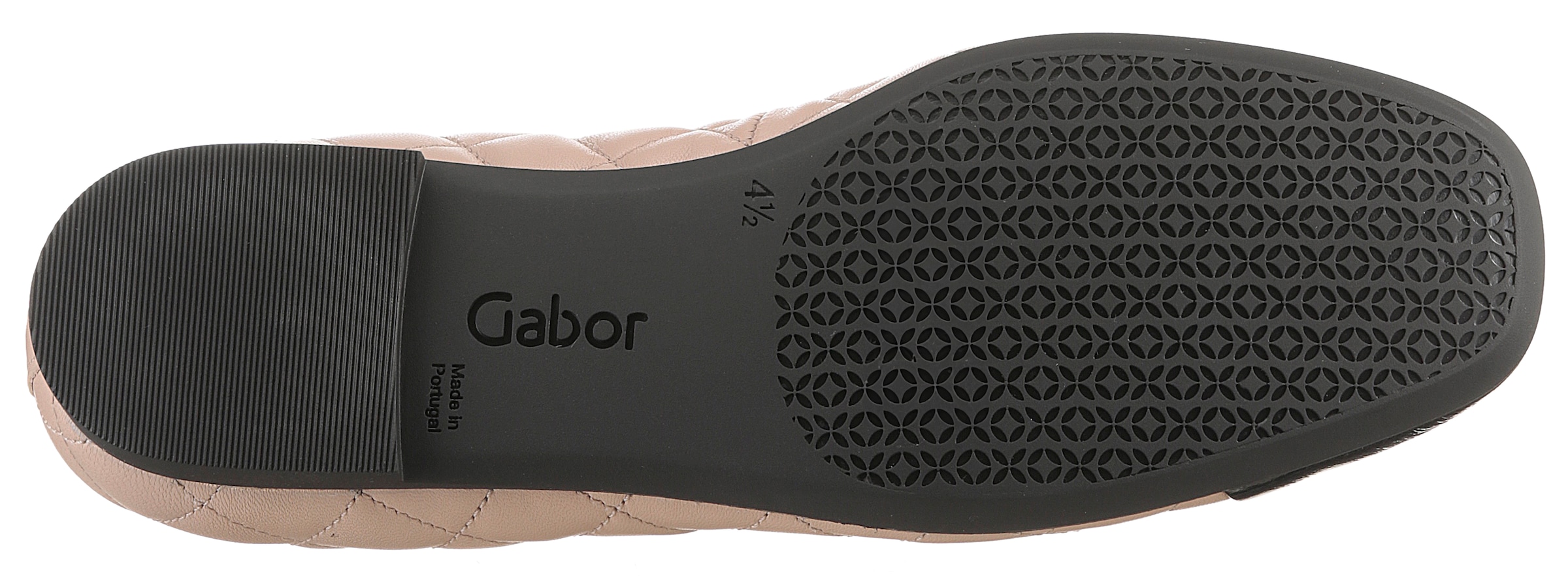 Gabor Ballerina »PRATO«, Blockabsatz, Businessschuh, Komfortschuh in Bequemweite G (=weit)