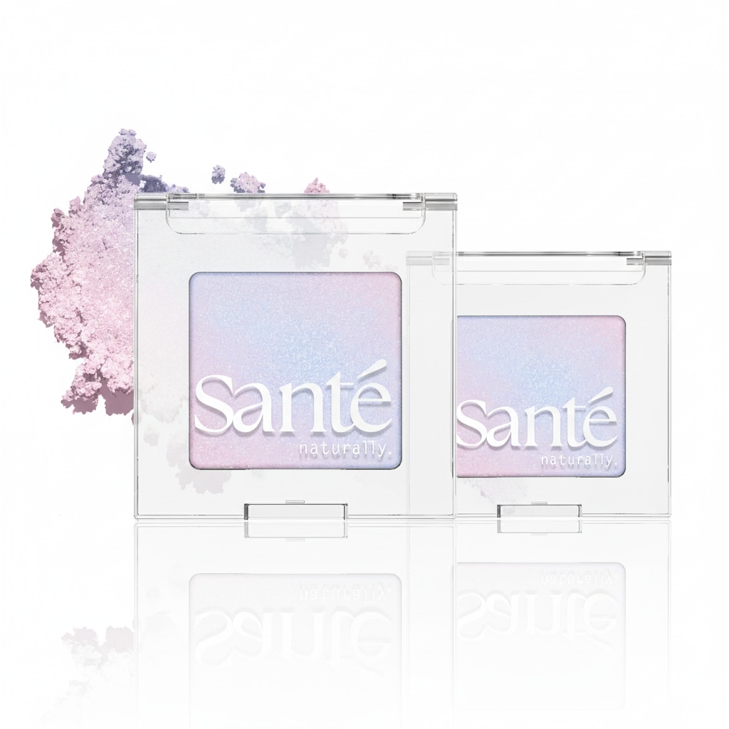 SANTE Lidschatten »Eyeshadow Aura Shade« Lidschatten, mit Duochrom Finish, langanhaltend