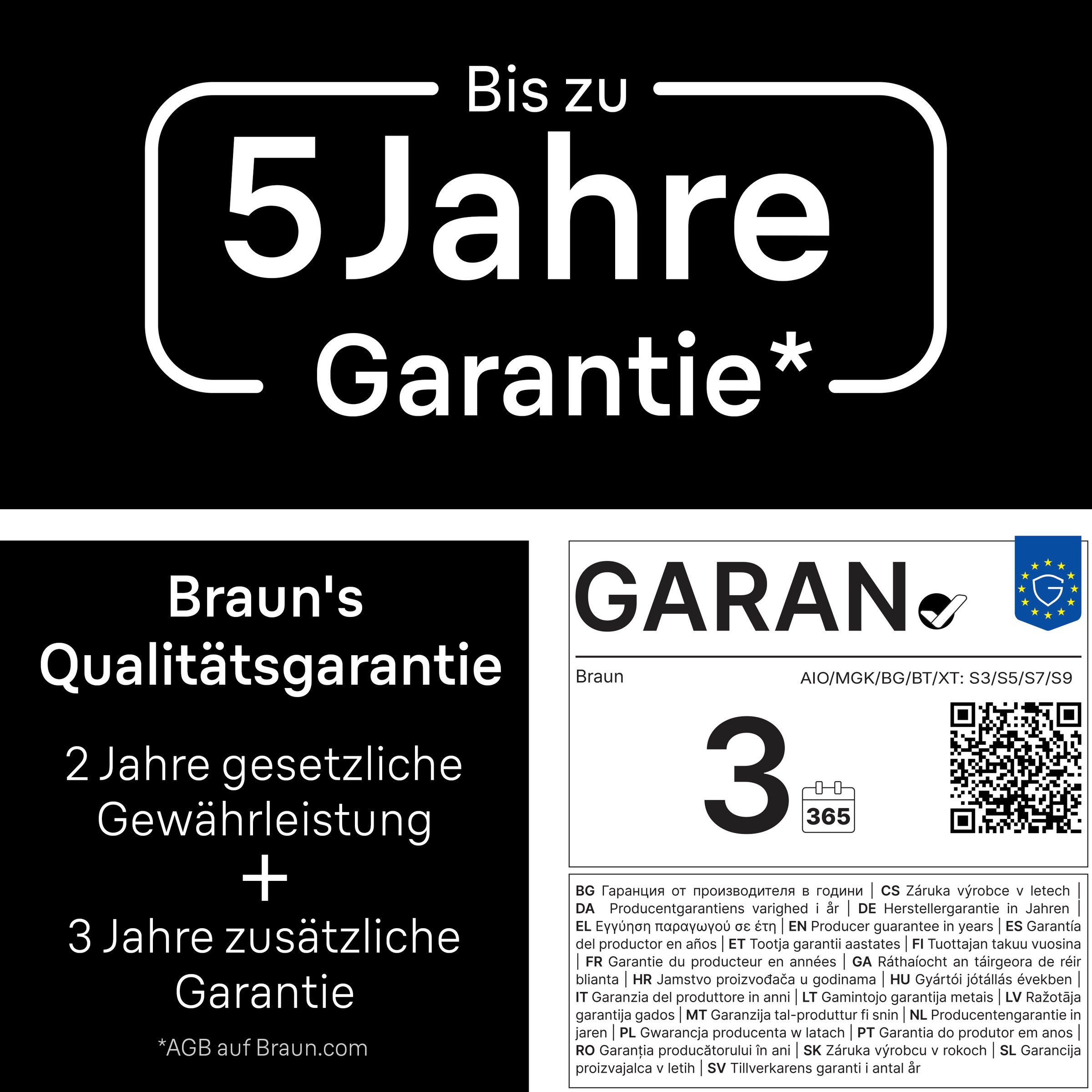 Braun Haarschneider »Series 7 AIO7540 - Golden Ribbon« 6 Aufsätze Bis zu 120 Min Akkulaufzeit, 40 Längeneinstellungen, Wasserdicht