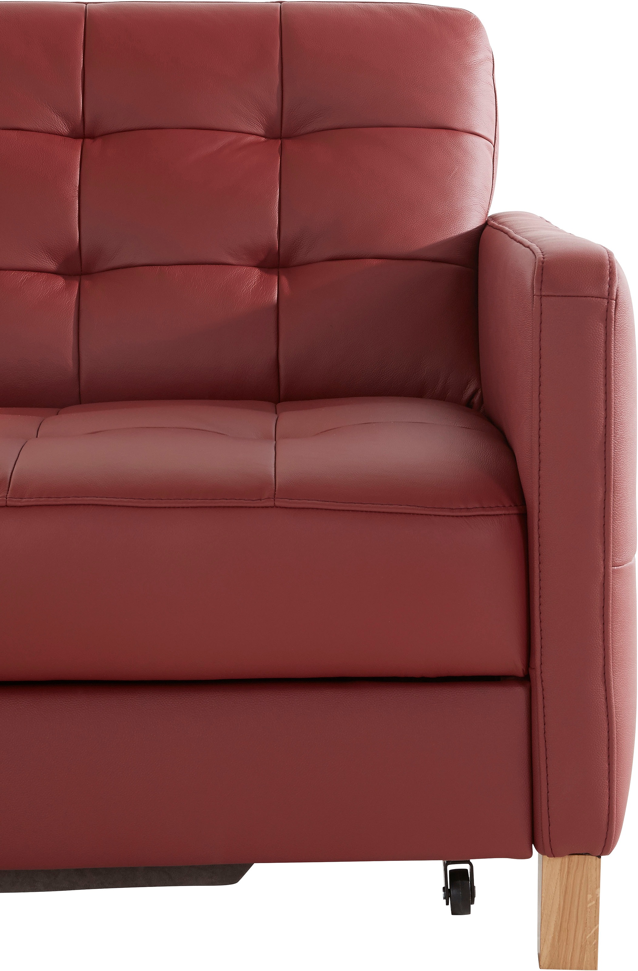 exxpo - sofa fashion Ecksofa »Elio, kompakt und komfortabel, bequem und zeitloses Design, L-Form«, wahlweise mit Bettfunktion