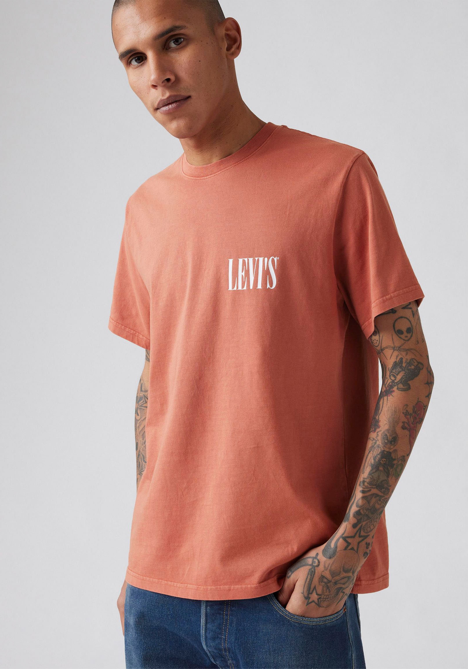 Levi's® T-Shirt »RELAXED FIT TEE«, mit Logoschriftzug