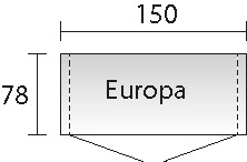 Biohort Gerätehaus »Stahl Europa Gr. 1«, Metall