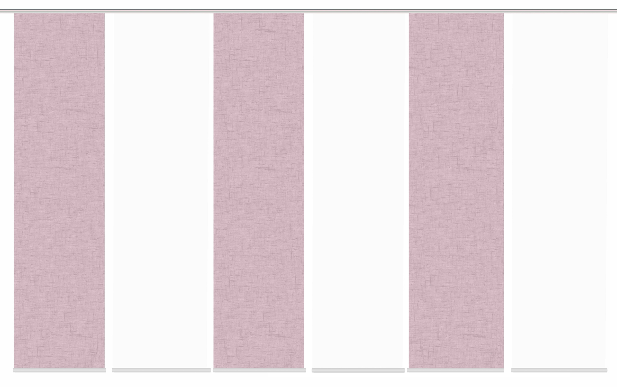 HOME WOHNIDEEN Schiebegardine »PIVE 6er SET«, (6 St.), Schiebevorhang Digidruck 6er Set PIVE