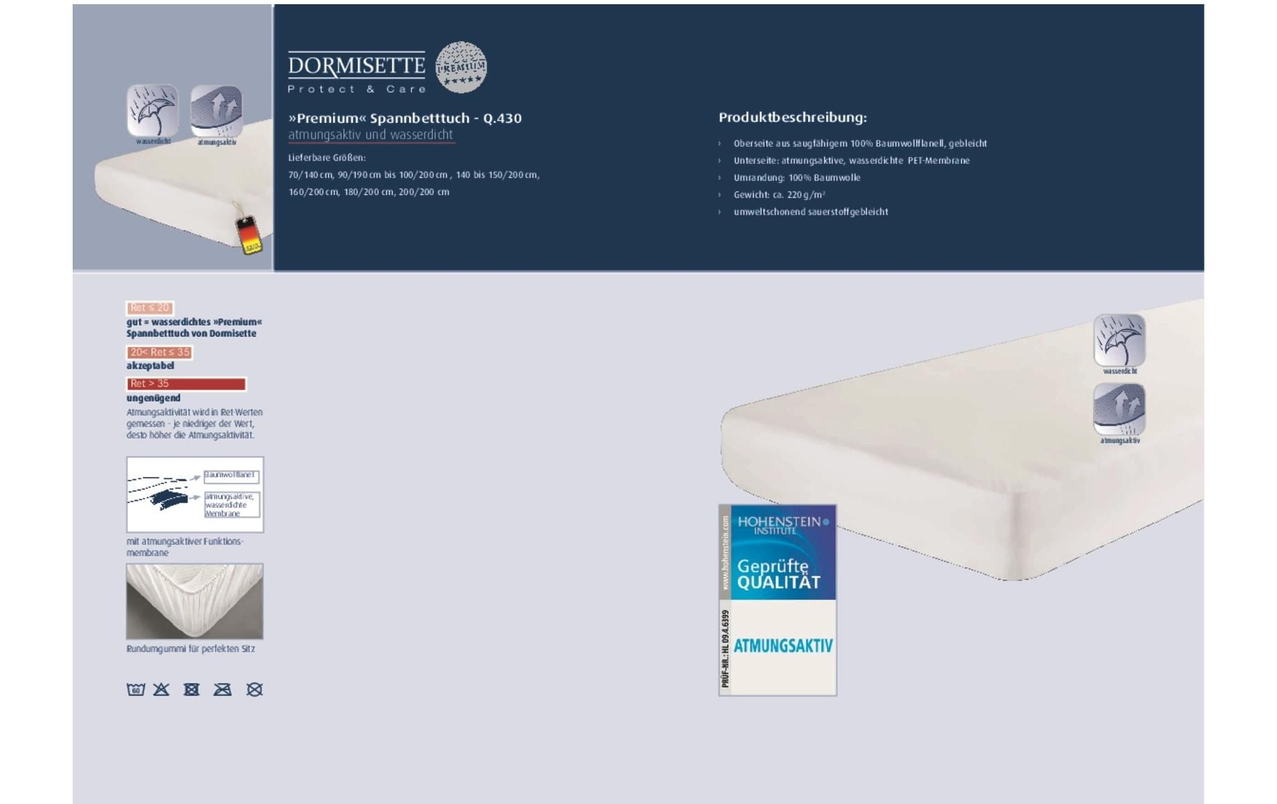 Dormisette Topper »Aqua Premium«
