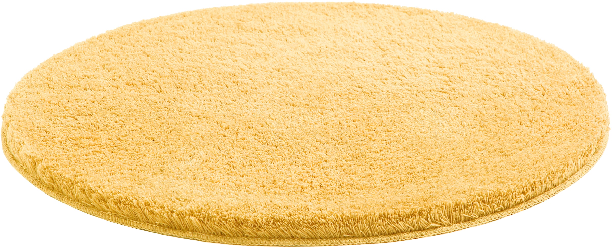 my home Badematte »Merida, Badvorleger, Badezimmer Teppich«, rutschhemmend beschichtet, fußbodenheizungsgeeignet-schnell trocknend-strapazierfähig, Badteppich, Uni Farben, rechteckig, rund & als 2-tlg. Set erhältlich