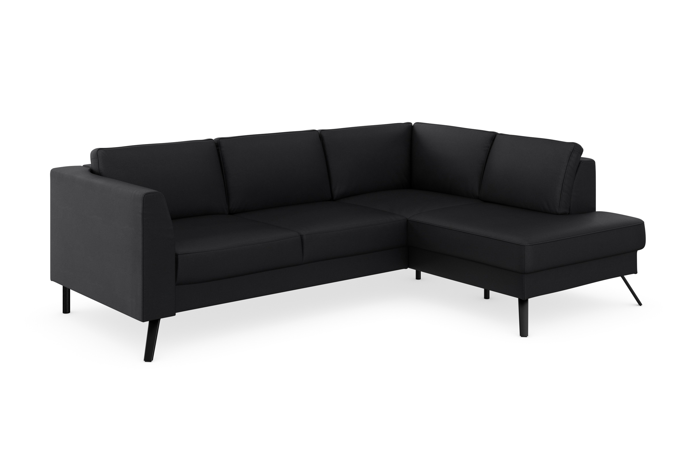 sit&more Ecksofa »Lindholm L-Form«, mit Sitztiefenverstellung und Federkern