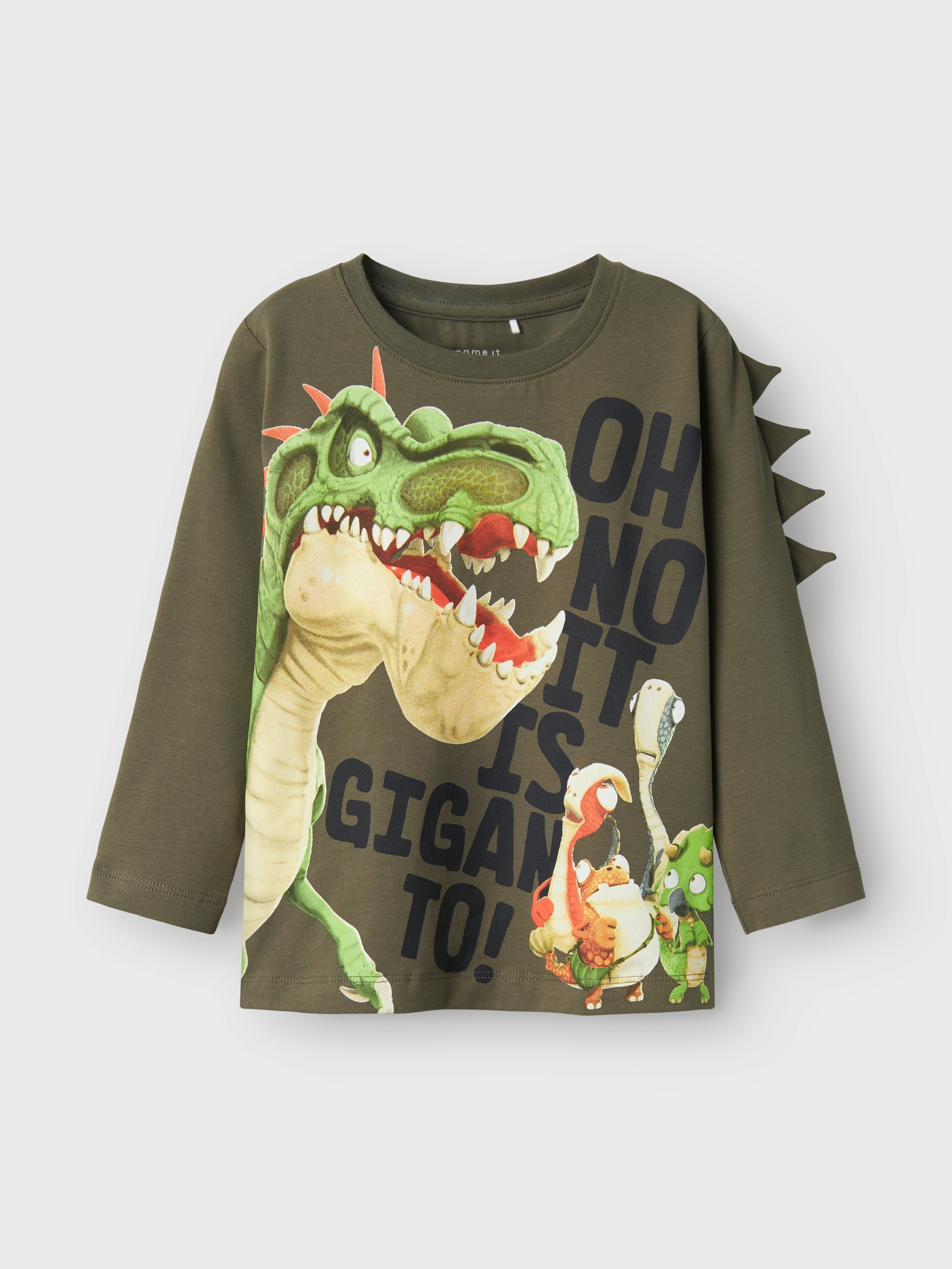 Name It Langarmshirt »NMMDOVID GIGANTO NREG LS TOP NOOS VDE«
