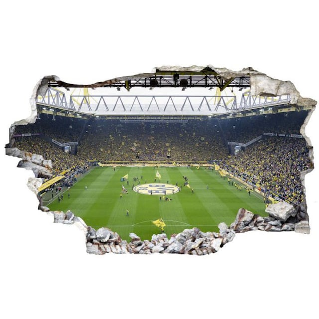 Wall-Art Wandtattoo »Wandsticker BVB Fan Choreo«, (1 St.) auf Rechnung  bestellen