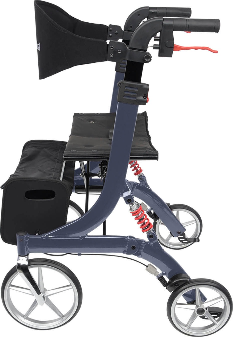 bescomedical Rollator »Spring Large«, Größe L (Sitzhöhe 60cm), höhenverstellbare Griffe