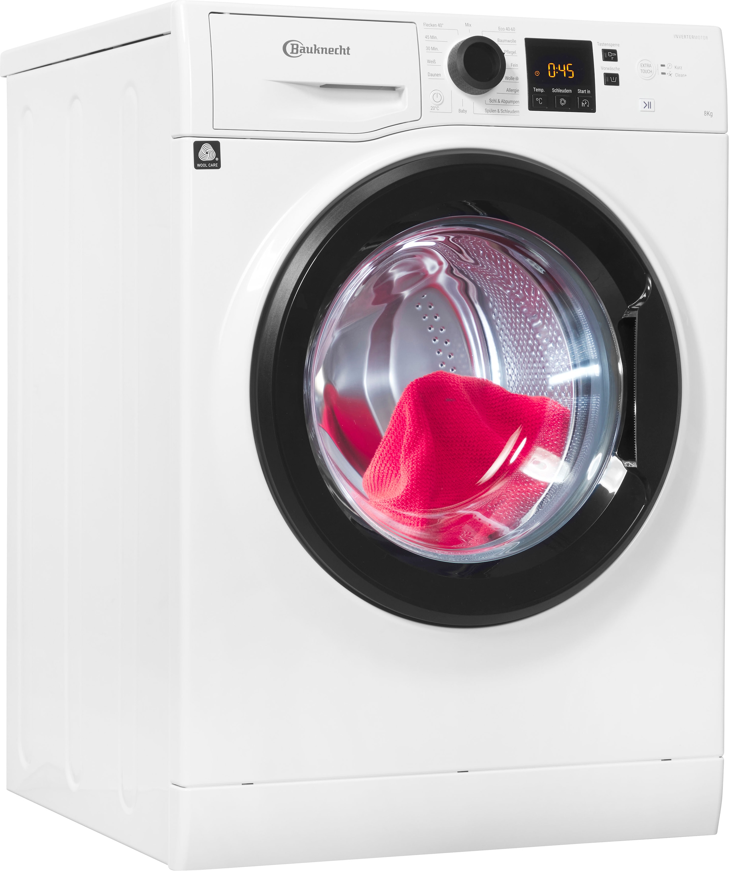 BAUKNECHT Waschmaschine "Super Eco 845 A" weiß