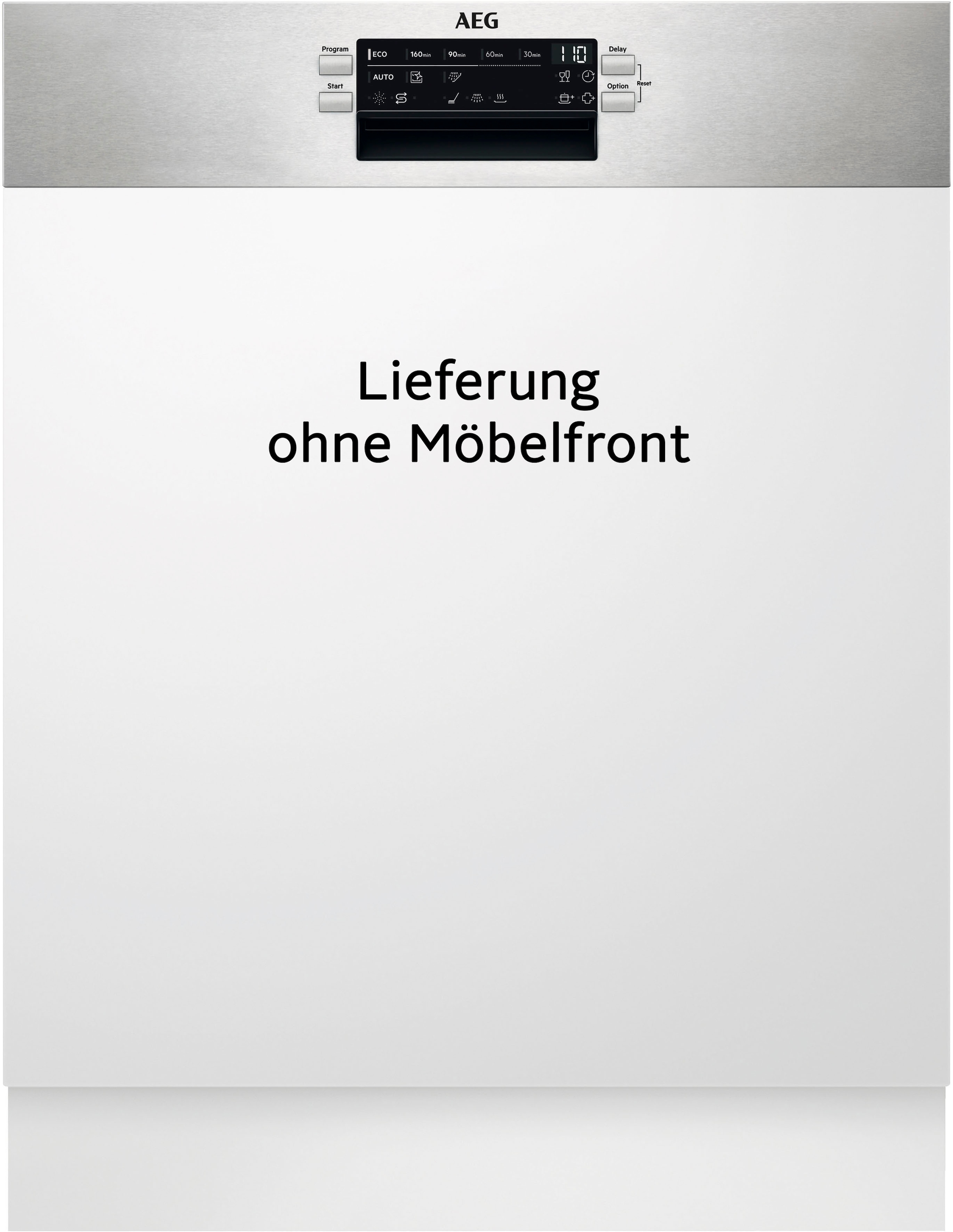 AEG teilintegrierbarer Geschirrspüler »FES5393AZM«, 14 Maßgedecke günstig online kaufen