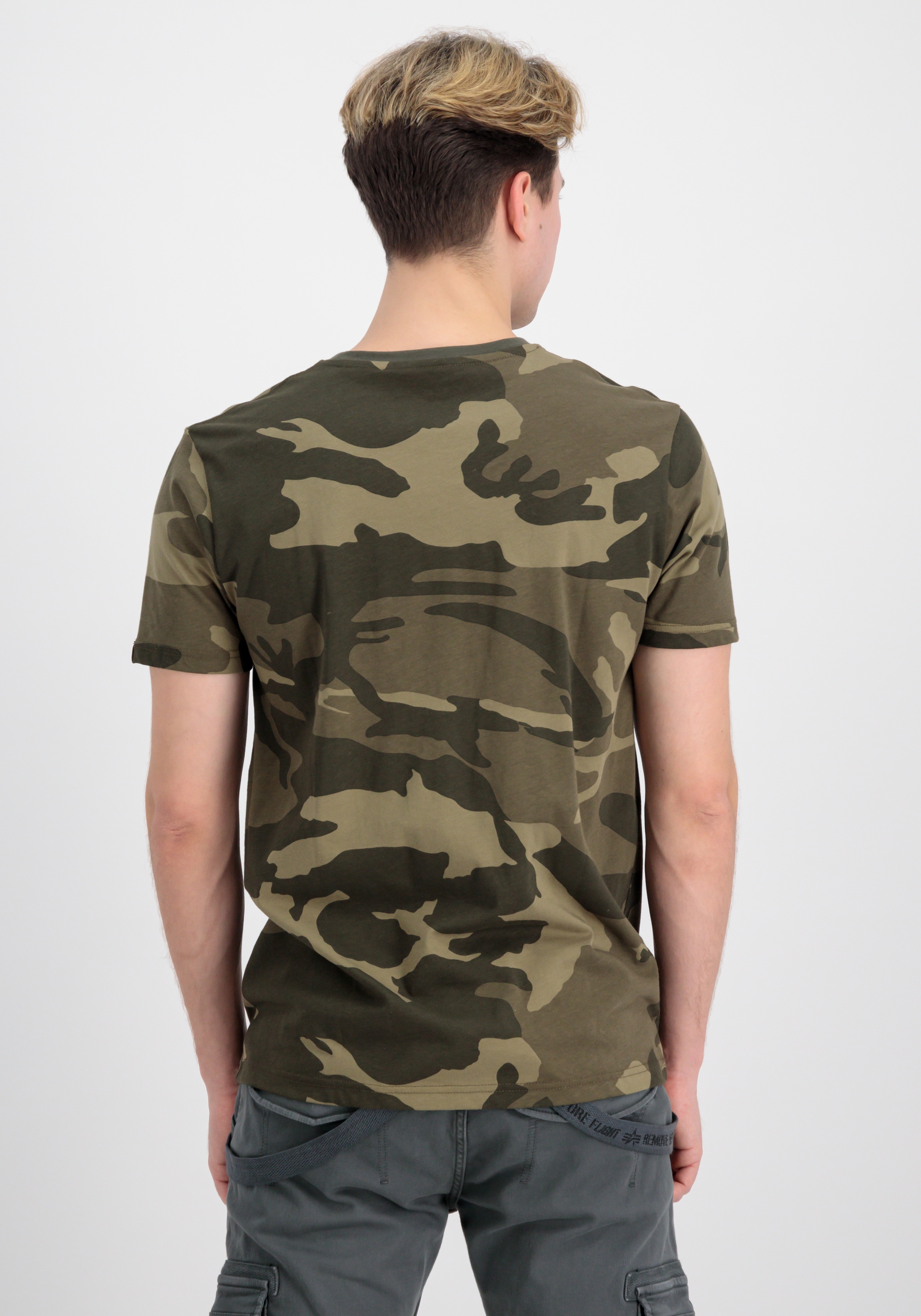 Alpha Industries T-Shirt »Alpha Industries Men - T-Shirts Basic T-Shirt Camo«
