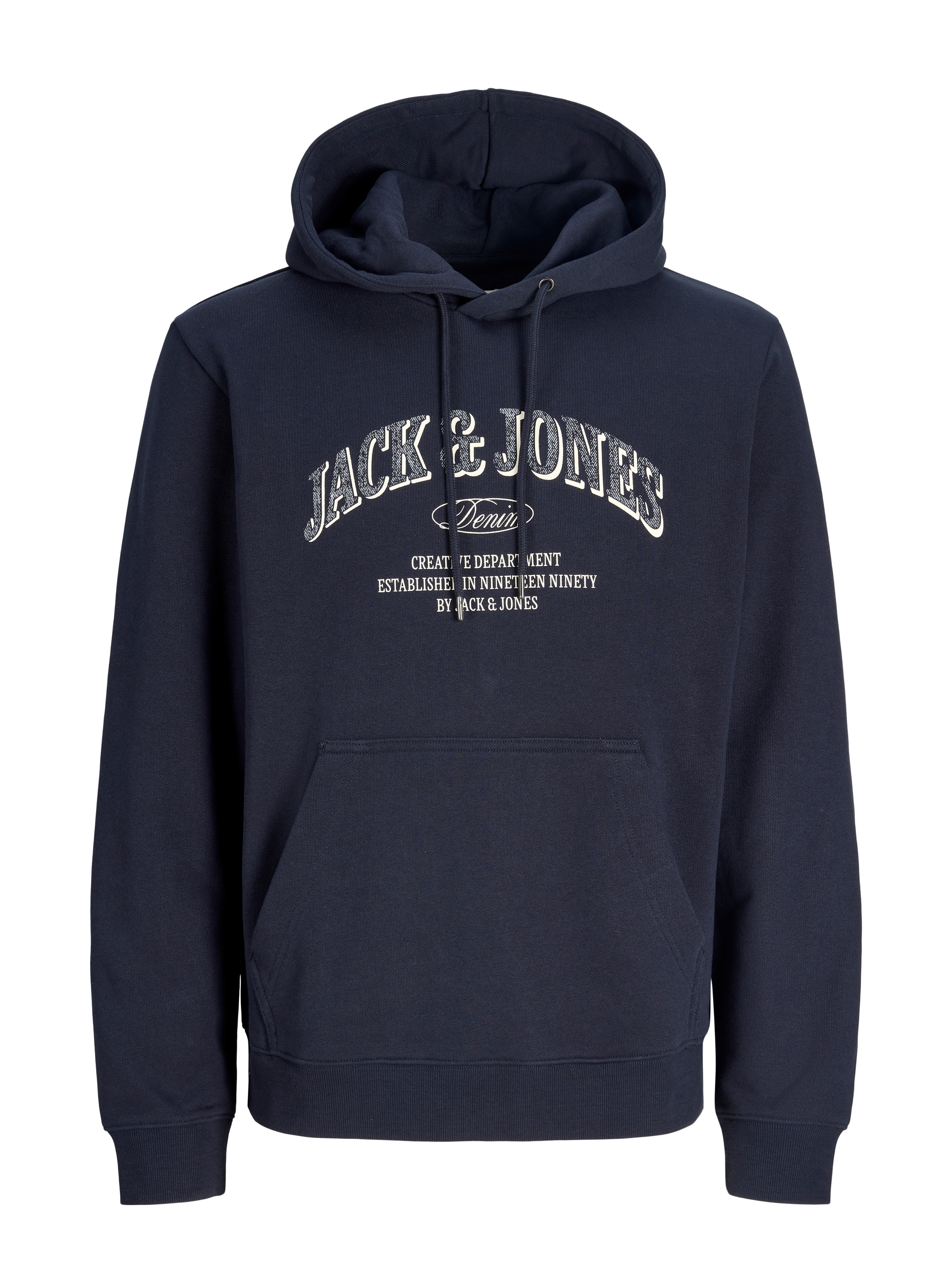 Jack & Jones PlusSize Kapuzensweatshirt »JJEDENVER LOGO SWEAT HOOD SN PLS«
