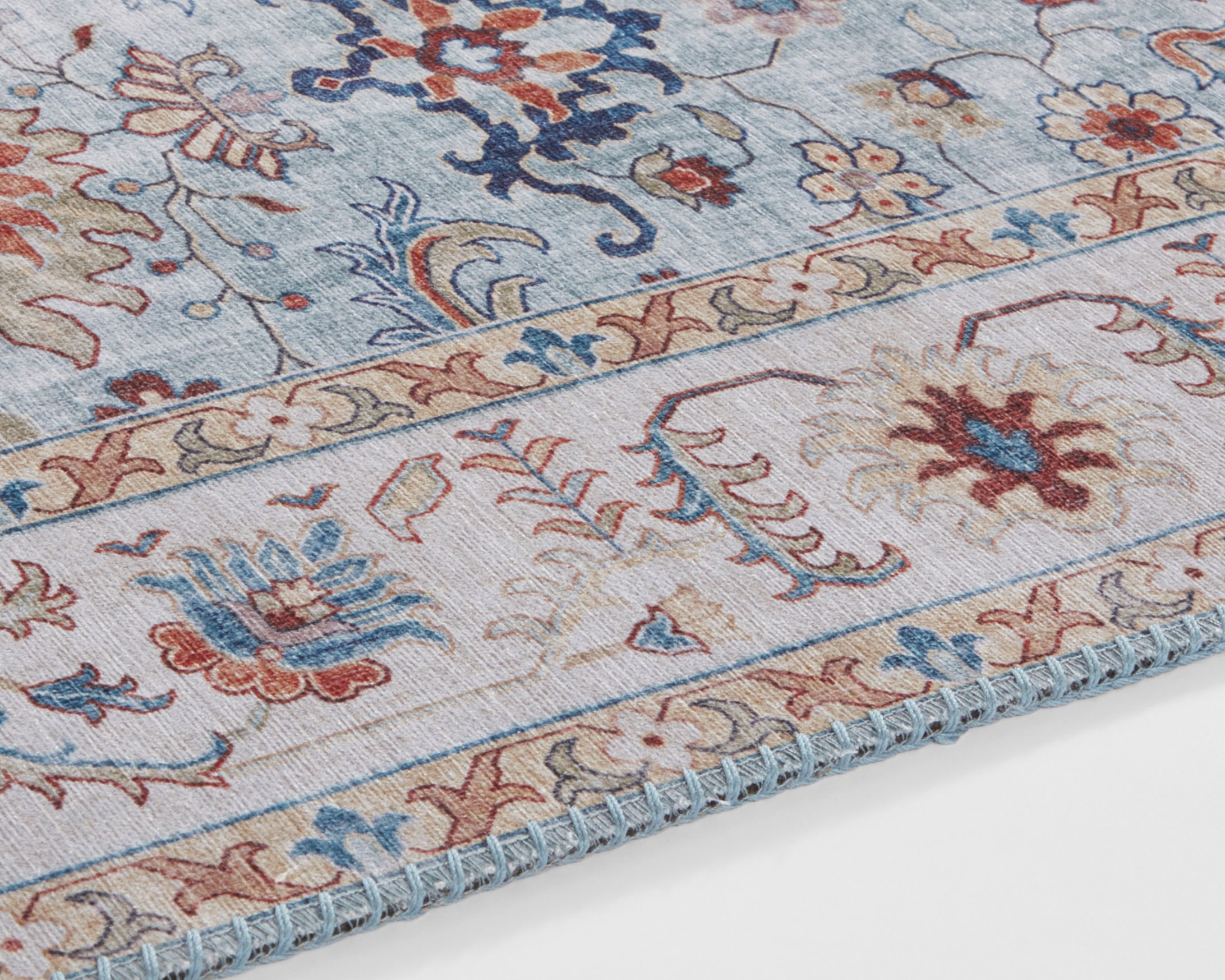 NORTHRUGS Teppich »Vivana«, rechteckig, 5 mm Höhe, Orientalisch, Läufer, Vintage, Wohnzimmer, Schlafzimmer, Esszimmer