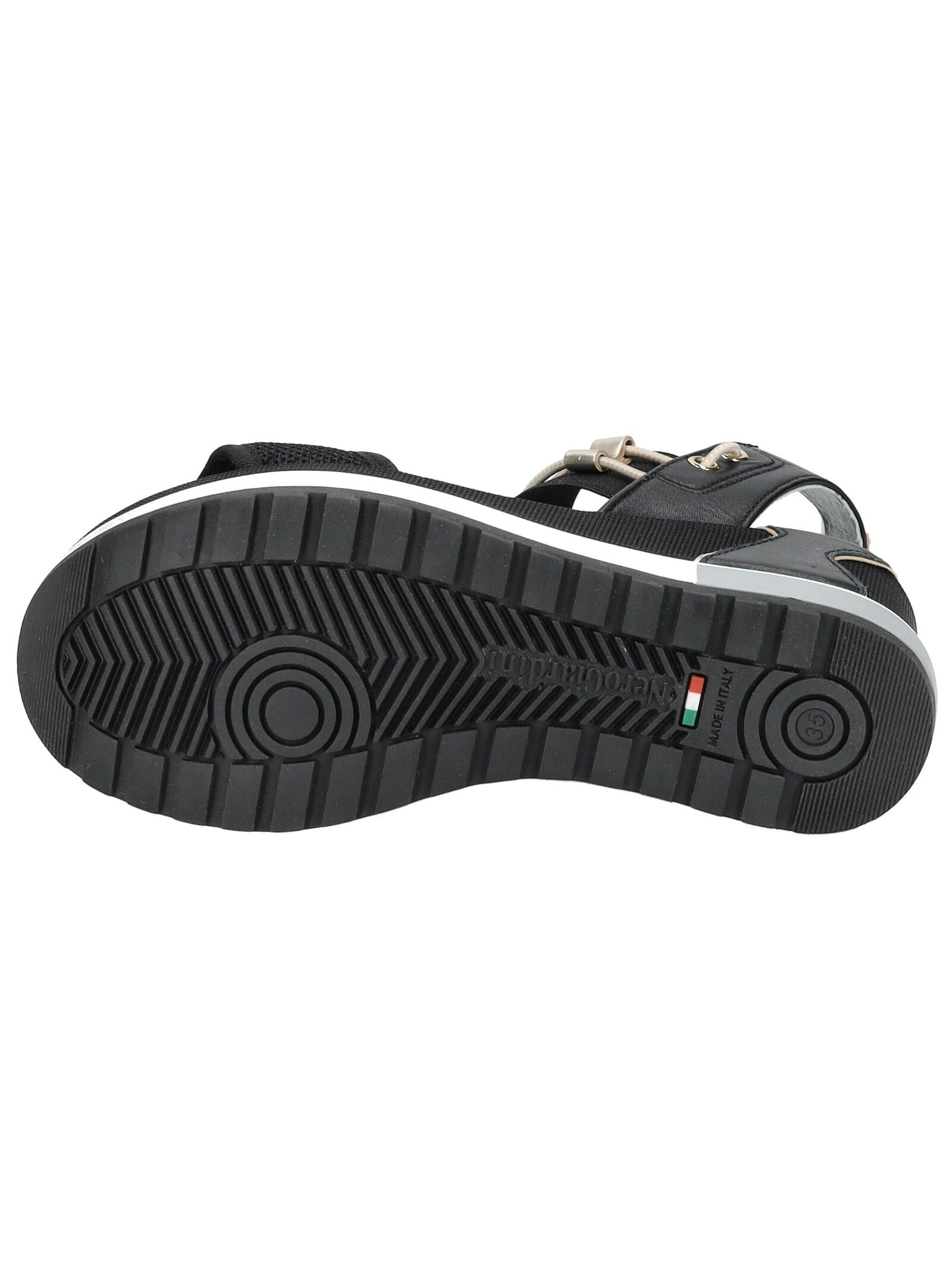 Nero Giardini Keilsandalette »Nero Giardini Sandalen Leder/Textil«