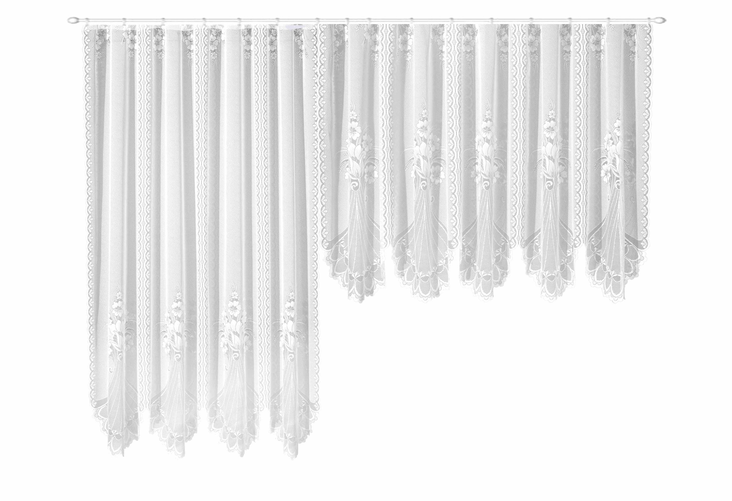 Weckbrodt Gardine »Adria«, (1 St.), Jacquard, strukturiert, halbtransparent günstig online kaufen
