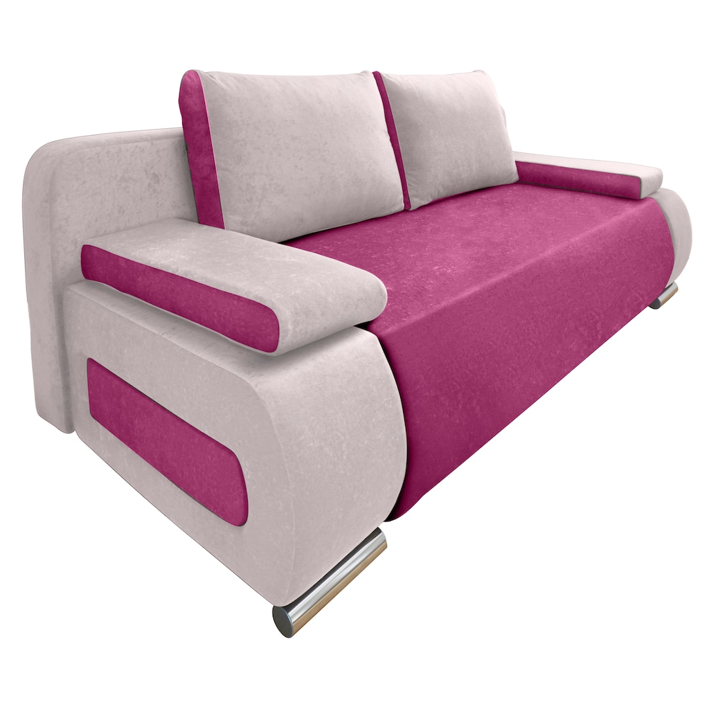 COLLECTION AB Schlafsofa Moritz, mit Bettfunktion und Bettkasten