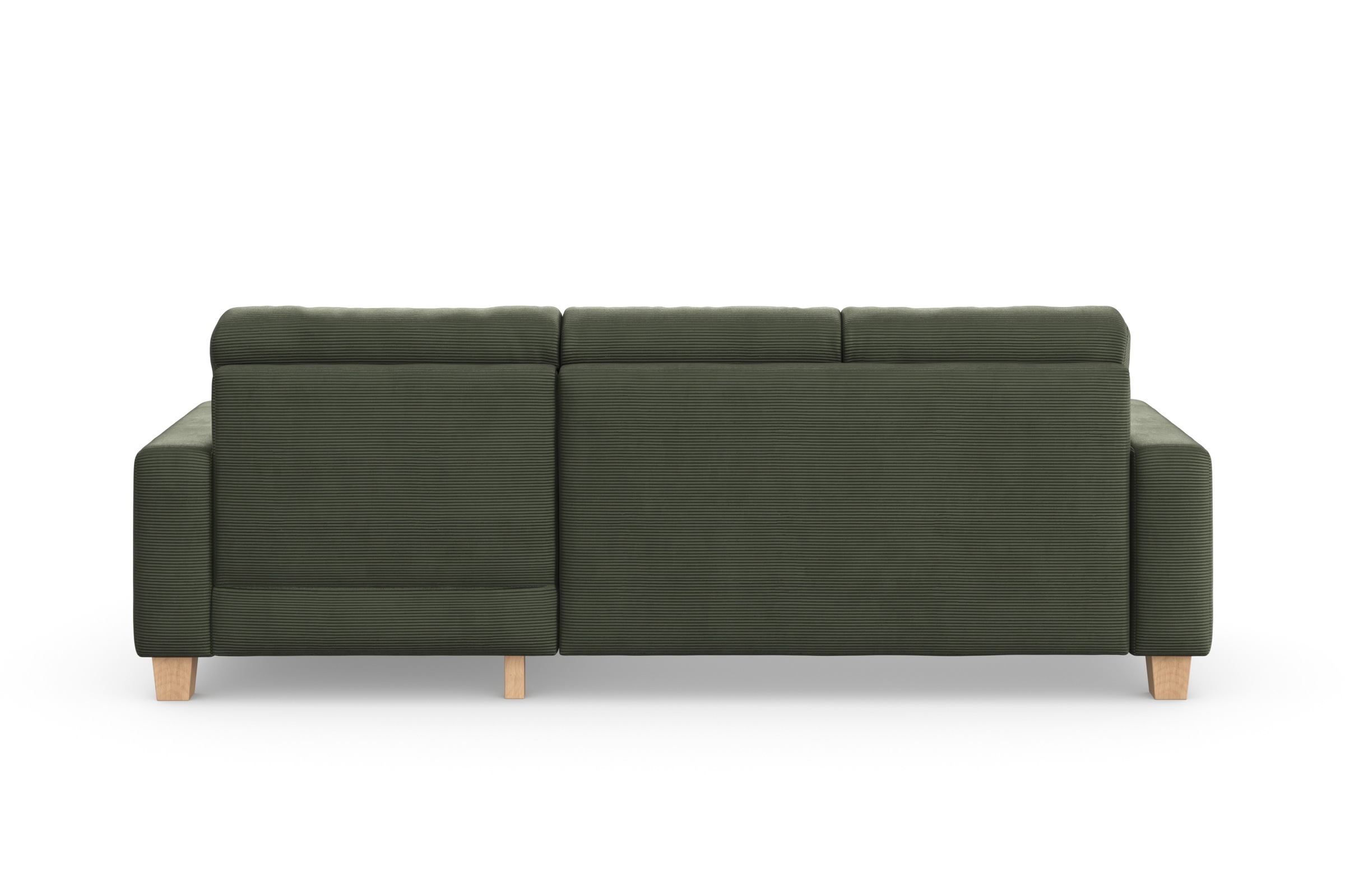 Home affaire Ecksofa »Summer L-Form« mit Recamiere, mit oder ohne Bettfunktion und Bettkasten, Cord-Bezug