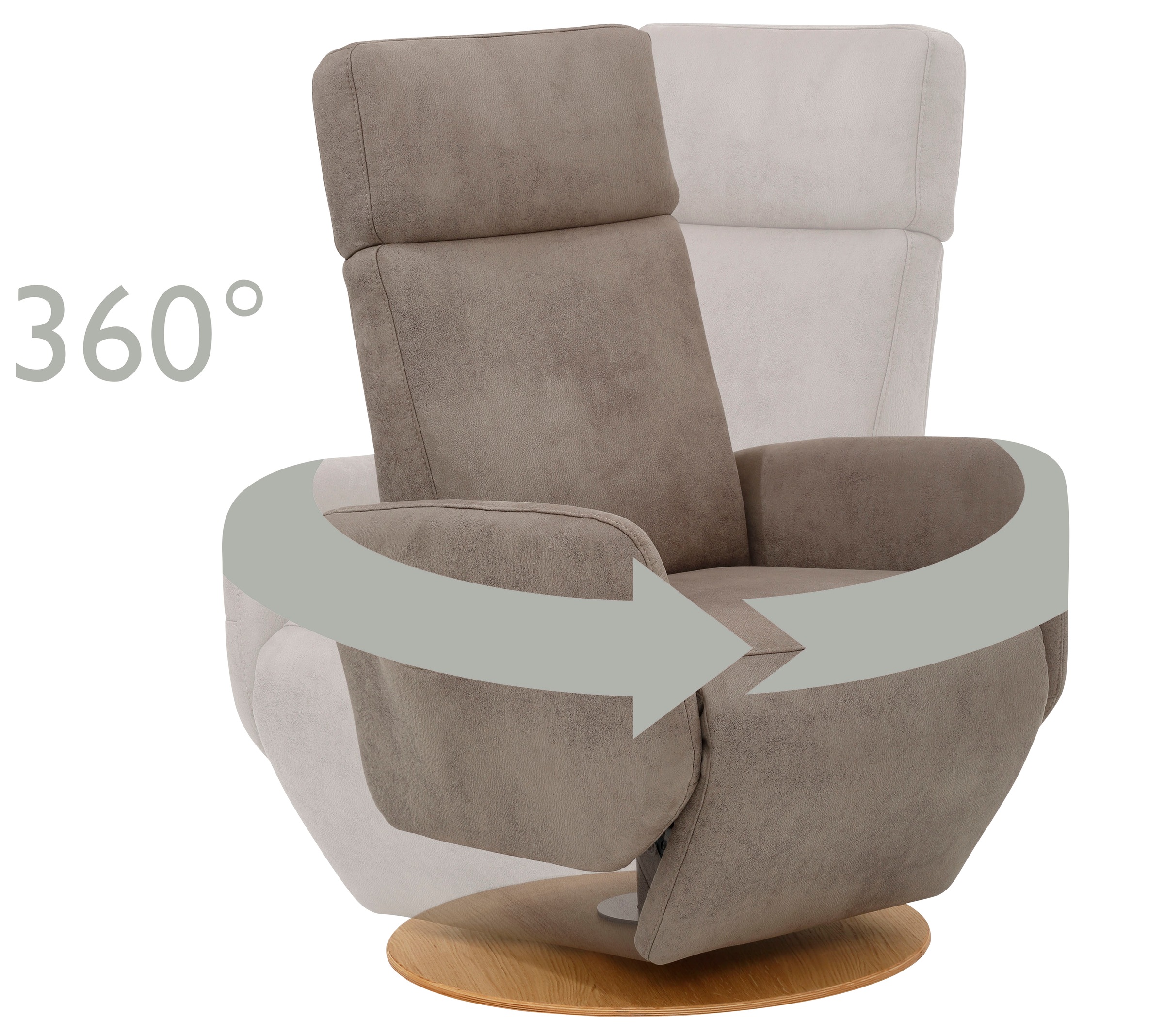 sit&more TV-Sessel »Kobra«, wahlweise mit 2 Motoren, 2 Motoren und Akku oder mit 2 Motoren