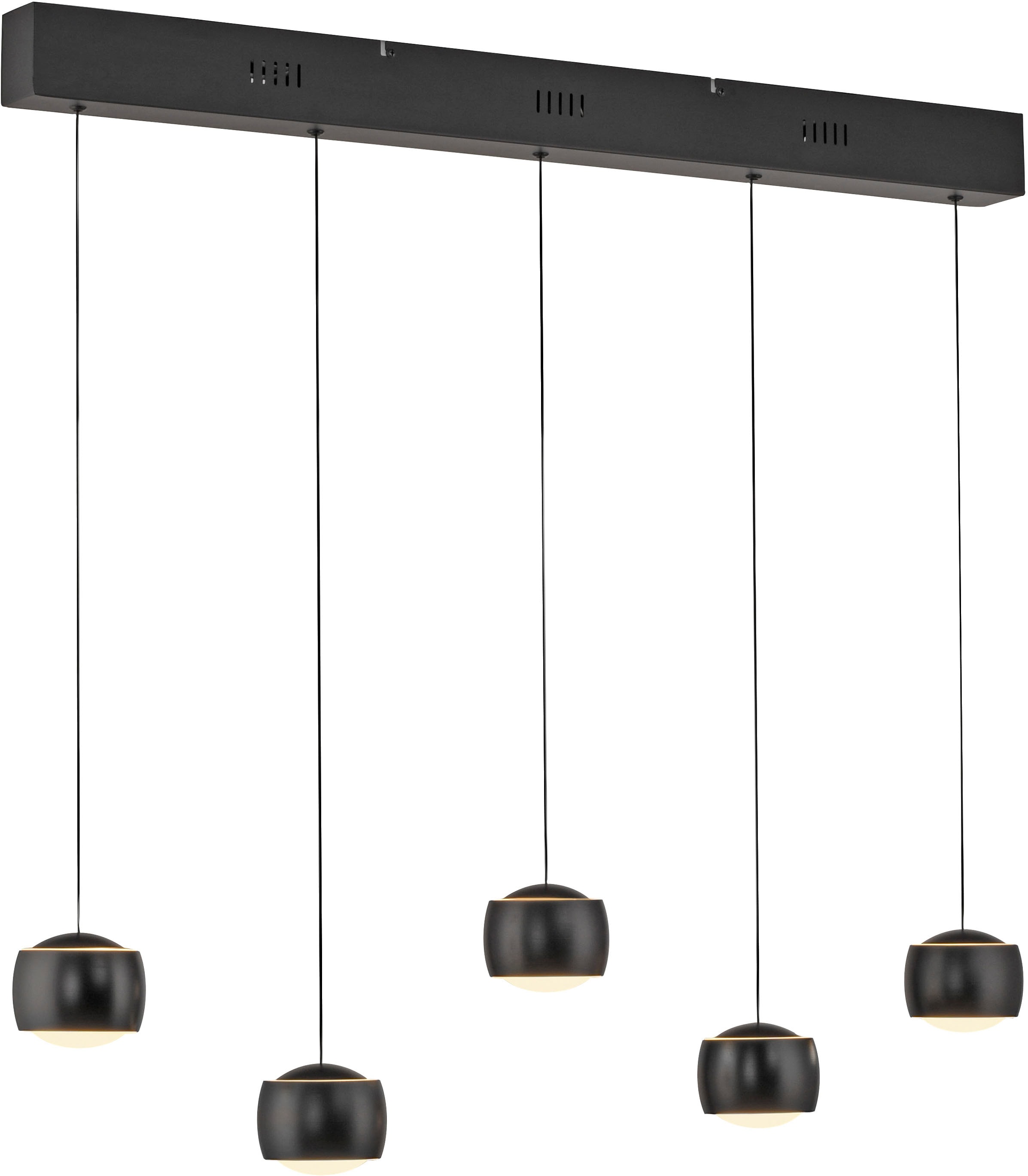JUST LIGHT Pendelleuchte »BALLINI« LED-Board 1 Stk. Warmweiß LED, Comfort L günstig online kaufen