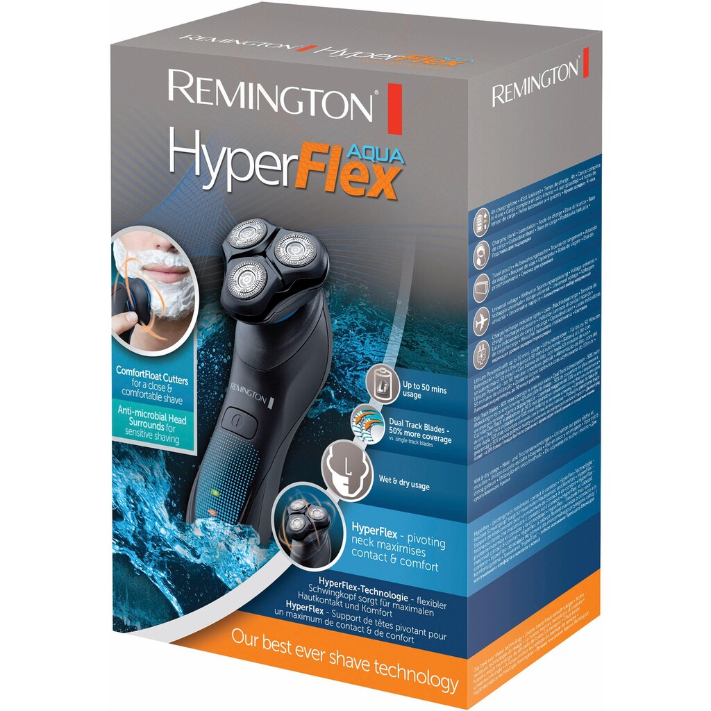 Remington Elektrorasierer »HyperFlex Aqua XR1430«, Langhaartrimmer, HyperFlex-Technologie
