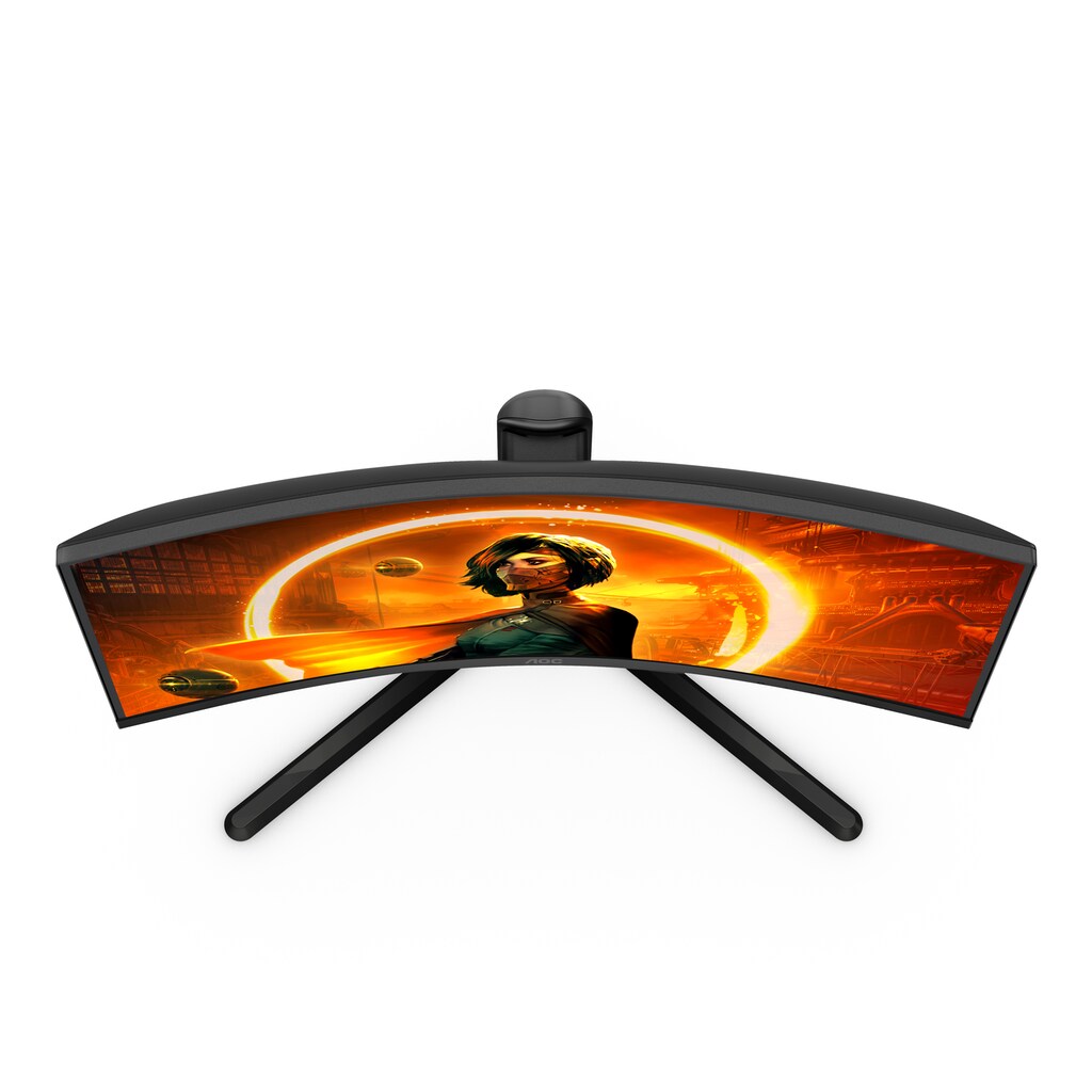 AOC Curved-Gaming-Monitor »CQ27G3SU/BK«, 68,6 cm/27 Zoll, 2560 x 1440 px, QHD, 1 ms Reaktionszeit, 165 Hz