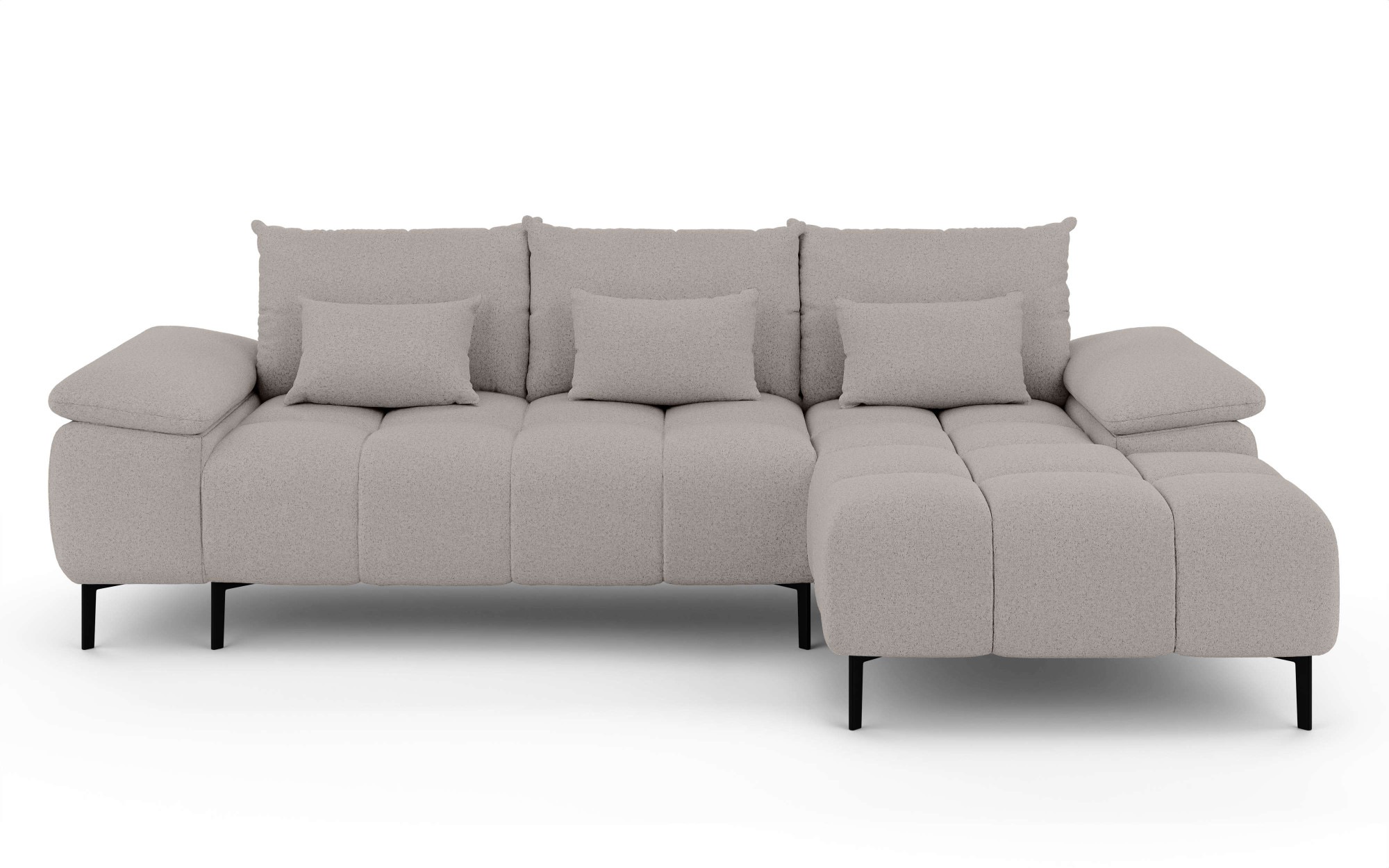 INOSIGN Ecksofa »DROMARA Schlafsofa mit Bettkasten, Maße: B/T/H 277/141/91 günstig online kaufen
