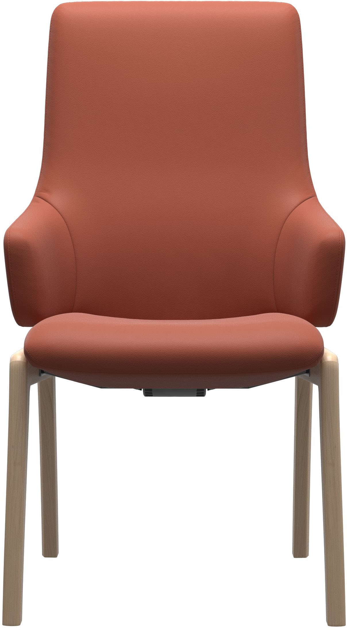 Stressless® Polsterstuhl »Laurel«, Leder PALOMA, High Back mit Armlehne, Größe L, mit abgerundeten Beinen in Schwarz
