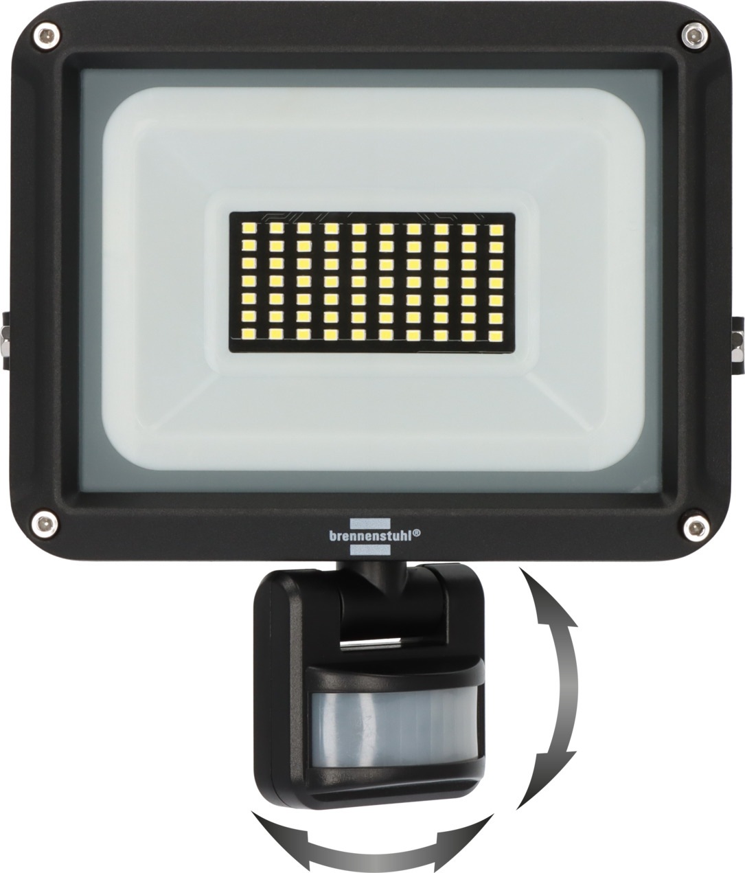 Brennenstuhl LED Wandstrahler »JARO 4060 P«, Leuchtmittel LED-Modul | LED fest integriert, mit Bewegungsmelder und Dämmerungssensor