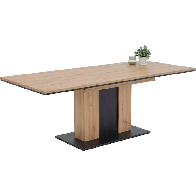 HELA Essgruppe »ATLANTA«, (5 tlg., 1 Tisch / 4 Stühle), Tischplatte  ausziehbar, XL Sitzbreite im Online-Shop kaufen