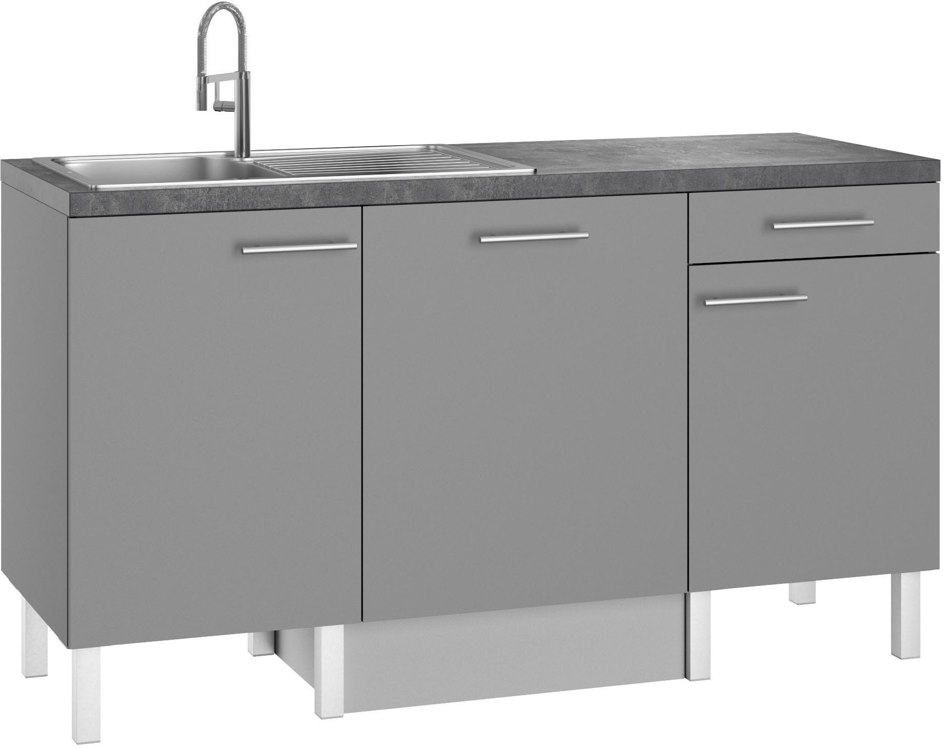 OPTIFIT Pantryküche »Lilly«, Breite 160 cm, wahlweise mit E-Geräten