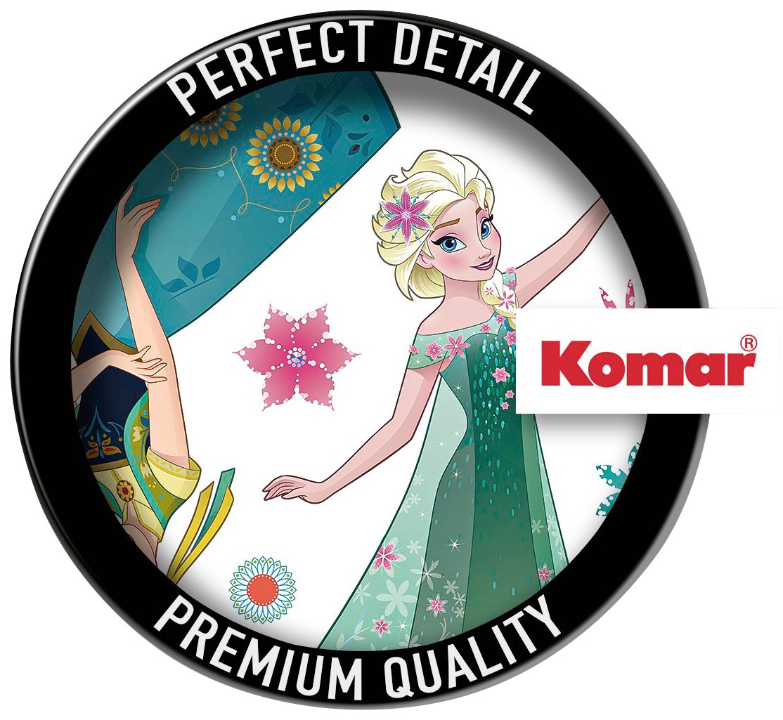 Komar Vliestapete »Selbstklebende Vlies  - Frozen Springtime XXL - Größe 127 x 200 cm«, bedruckt, Kinderzimmer