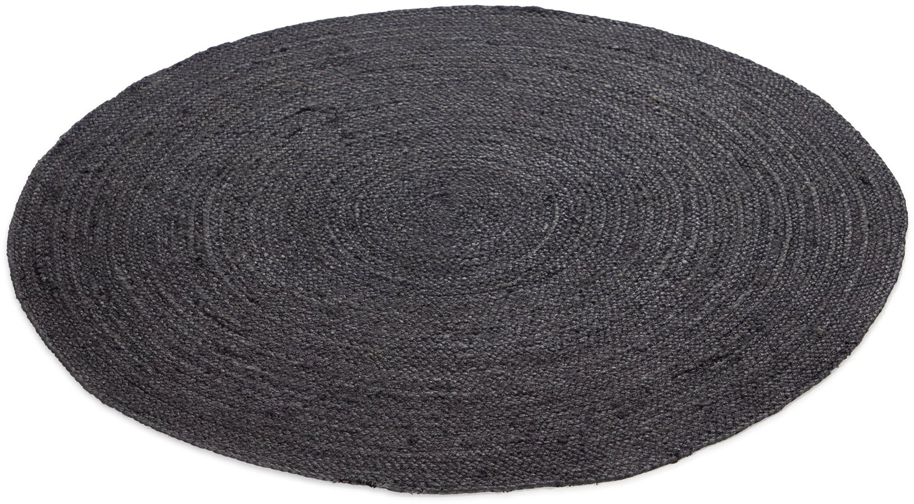 carpetfine Teppich »Nele Juteteppich Naturfaser«, rund, 6 mm Höhe, geflochtener Wendeteppich aus 100%Jute, in rund und oval, viele Größen
