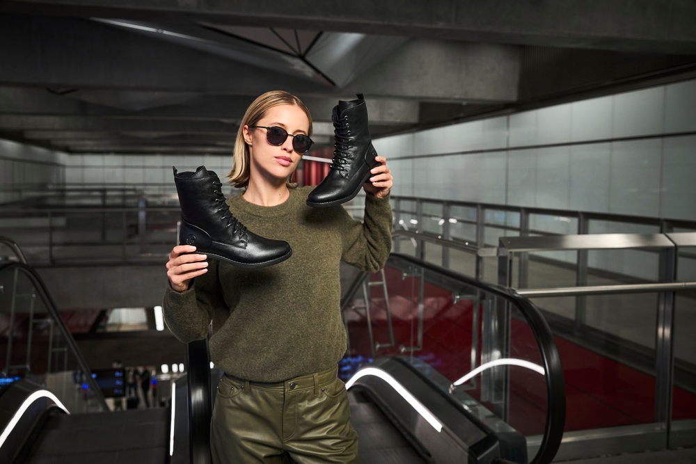 Rieker Schnürstiefelette  Schnürboots, Blockabsatz, mit Innenreißverschluss